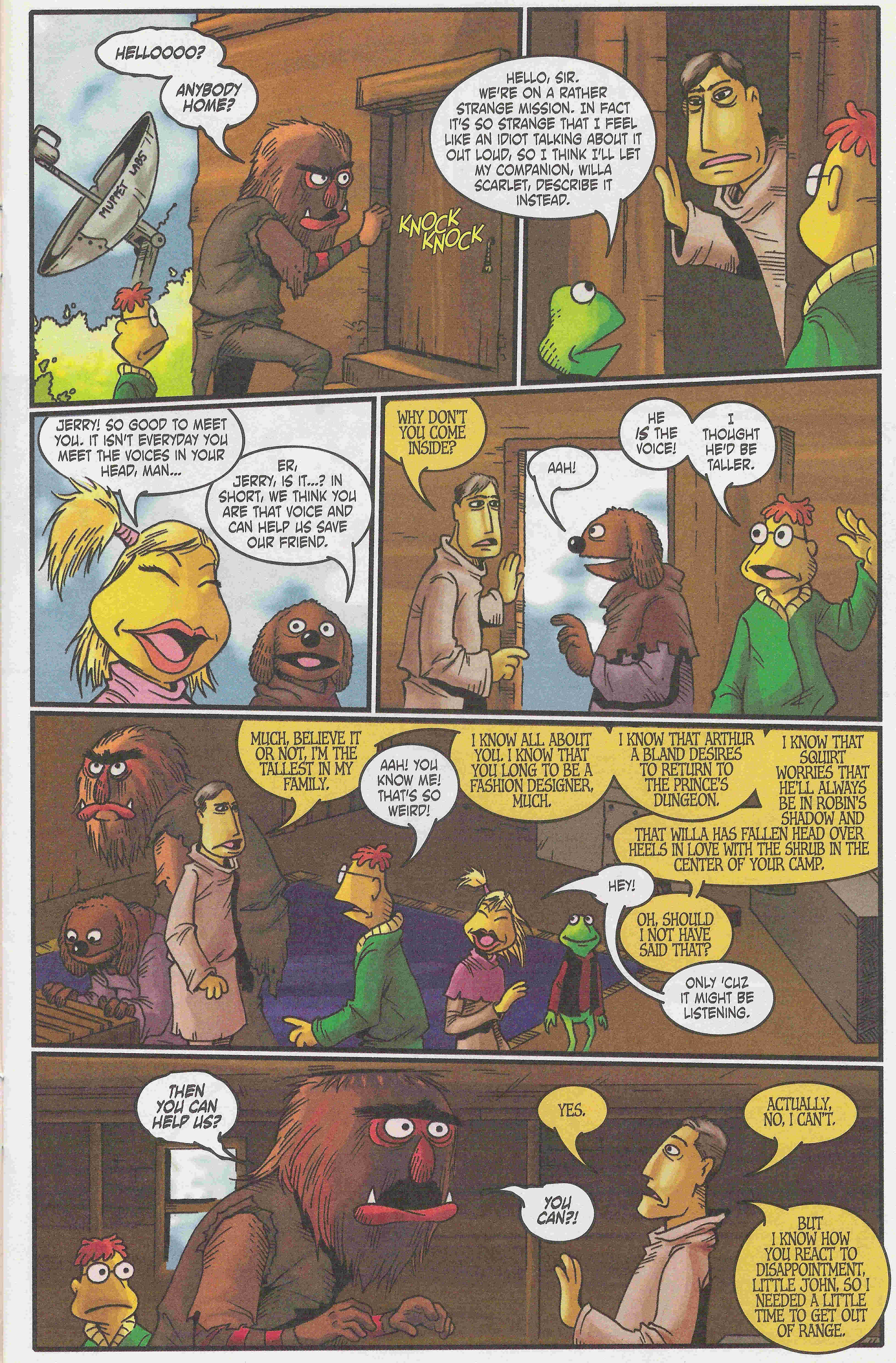 Read online Muppet Robin Hood comic -  Issue #4 - 10