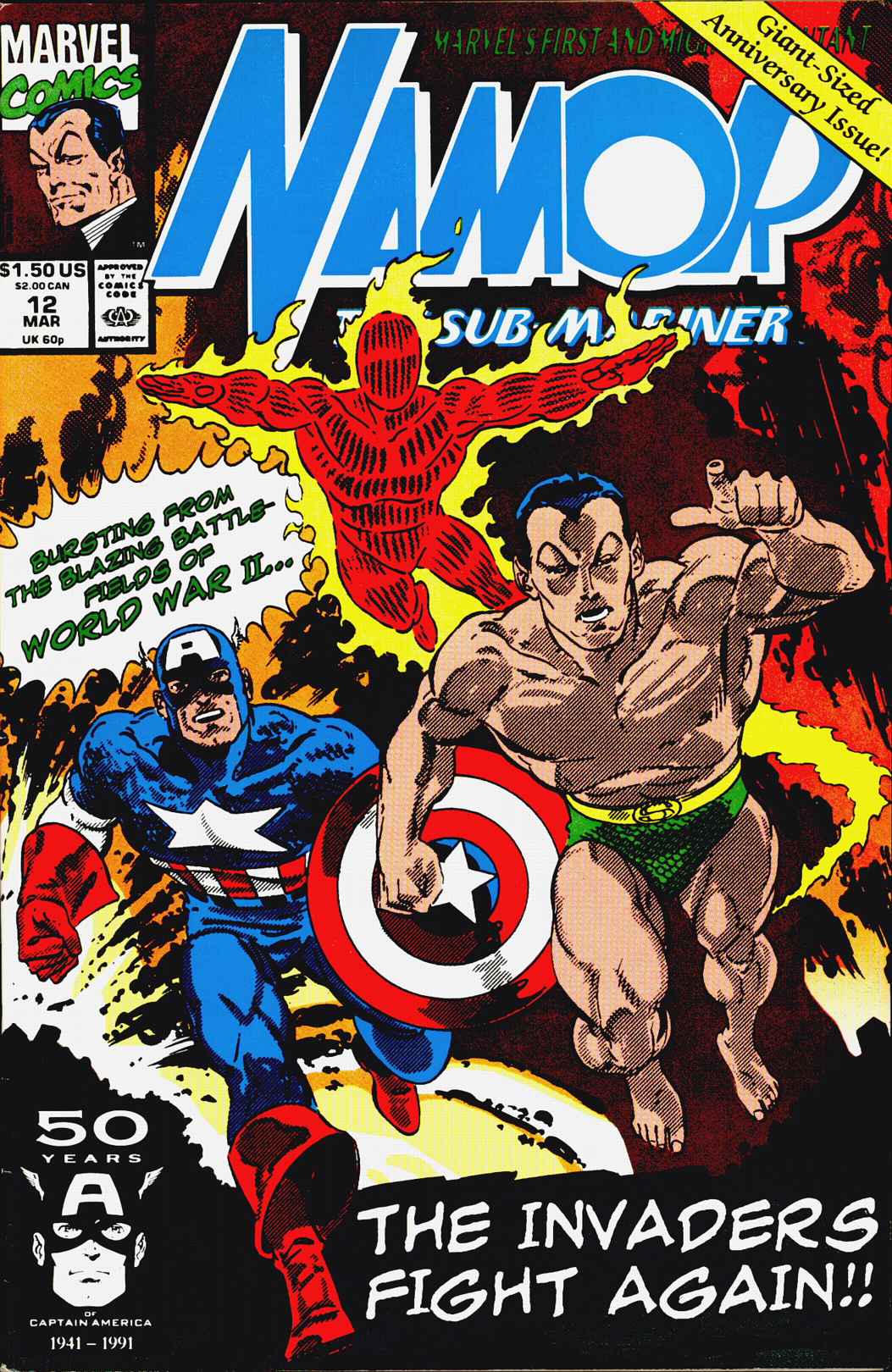 Read online Namor, The Sub-Mariner comic -  Issue #12 - 1