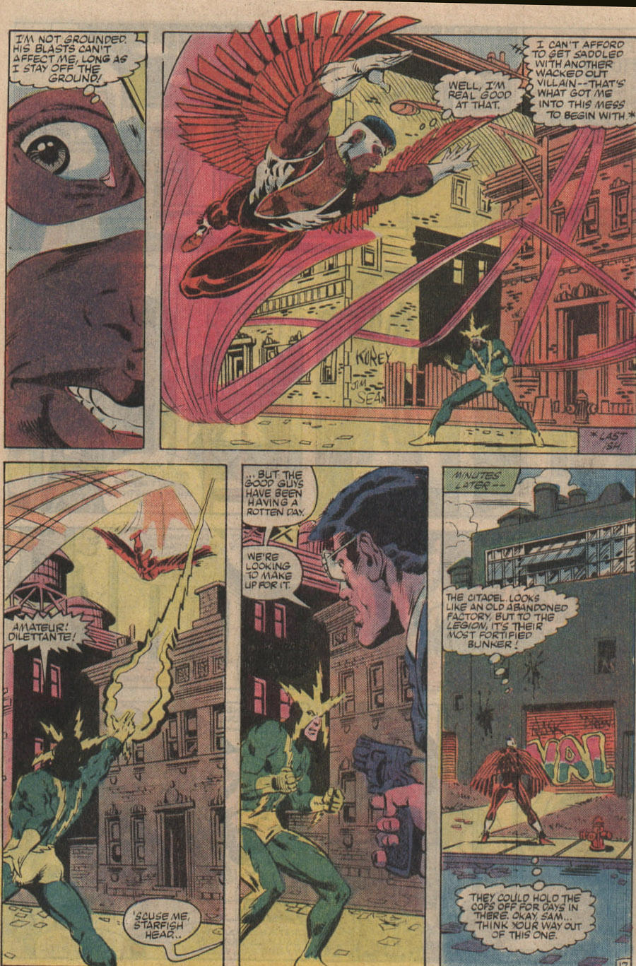 Read online Falcon (1983) comic -  Issue #3 - 18