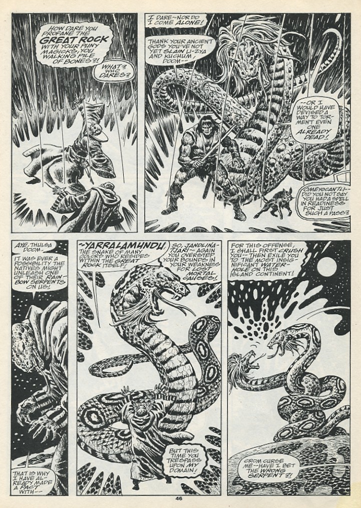 Read online The Savage Sword Of Conan comic -  Issue #193 - 48