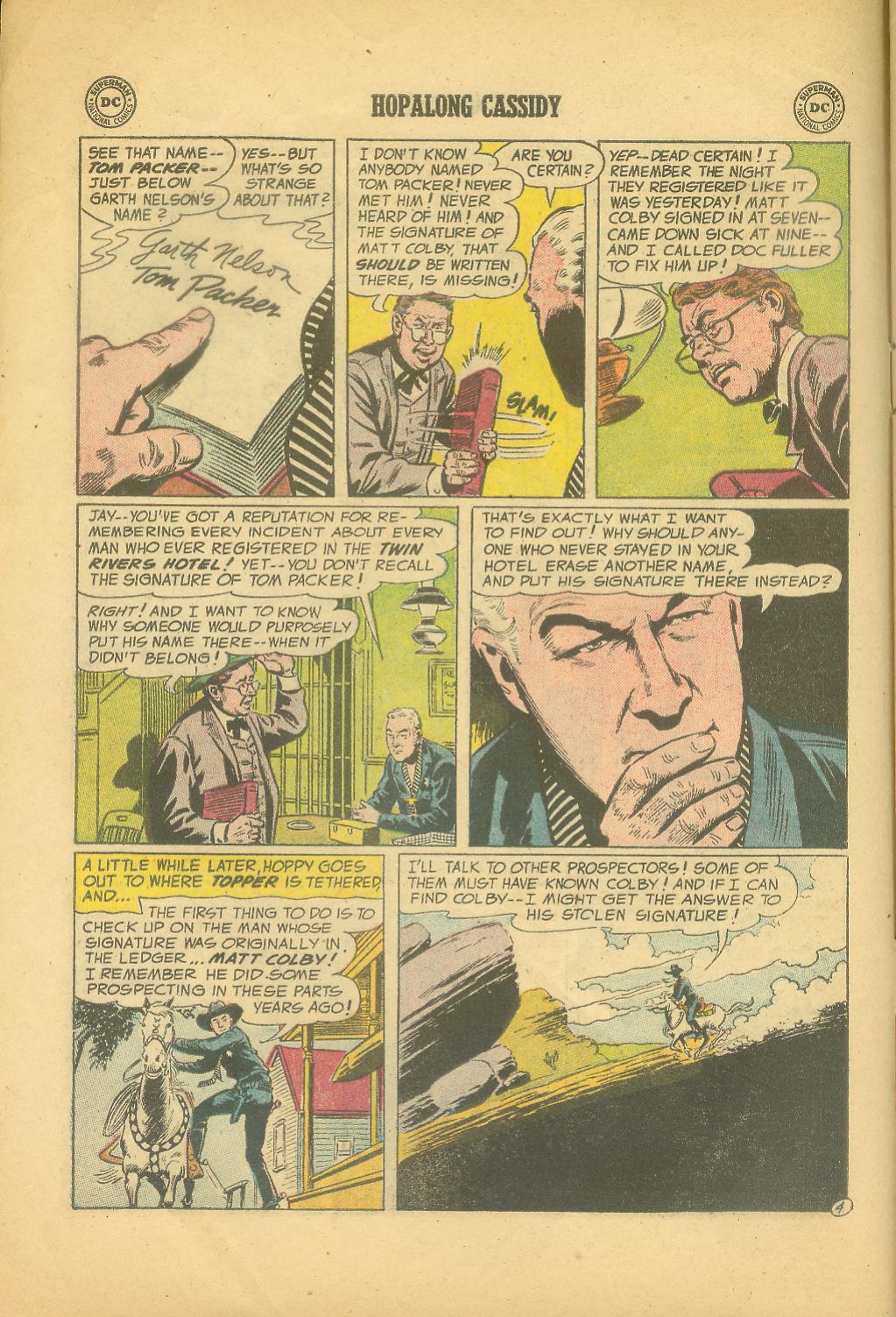 Read online Hopalong Cassidy comic -  Issue #106 - 6