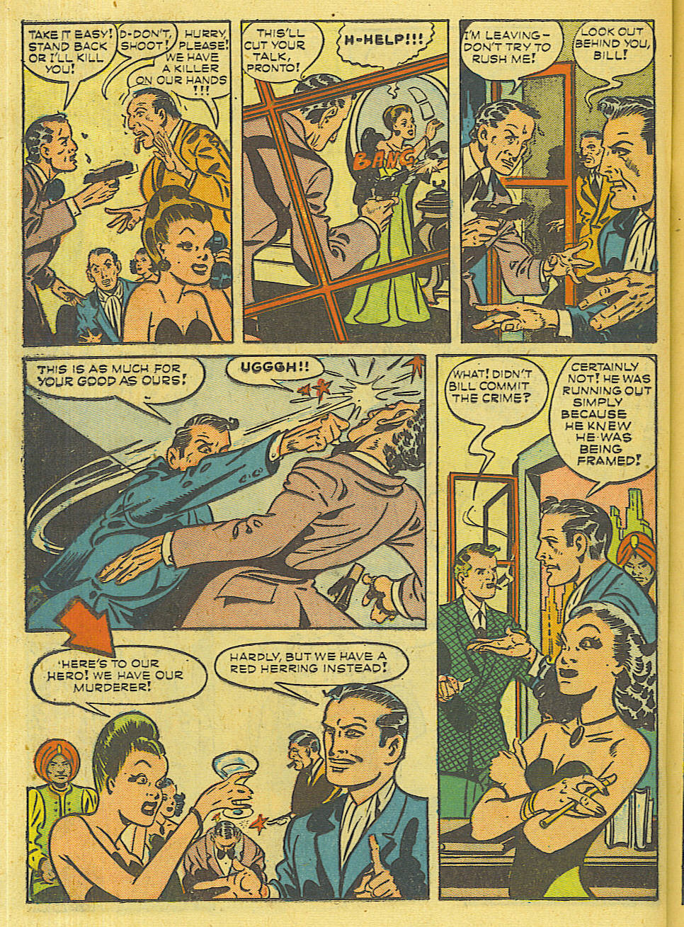 Read online Super-Mystery Comics comic -  Issue #32 - 36