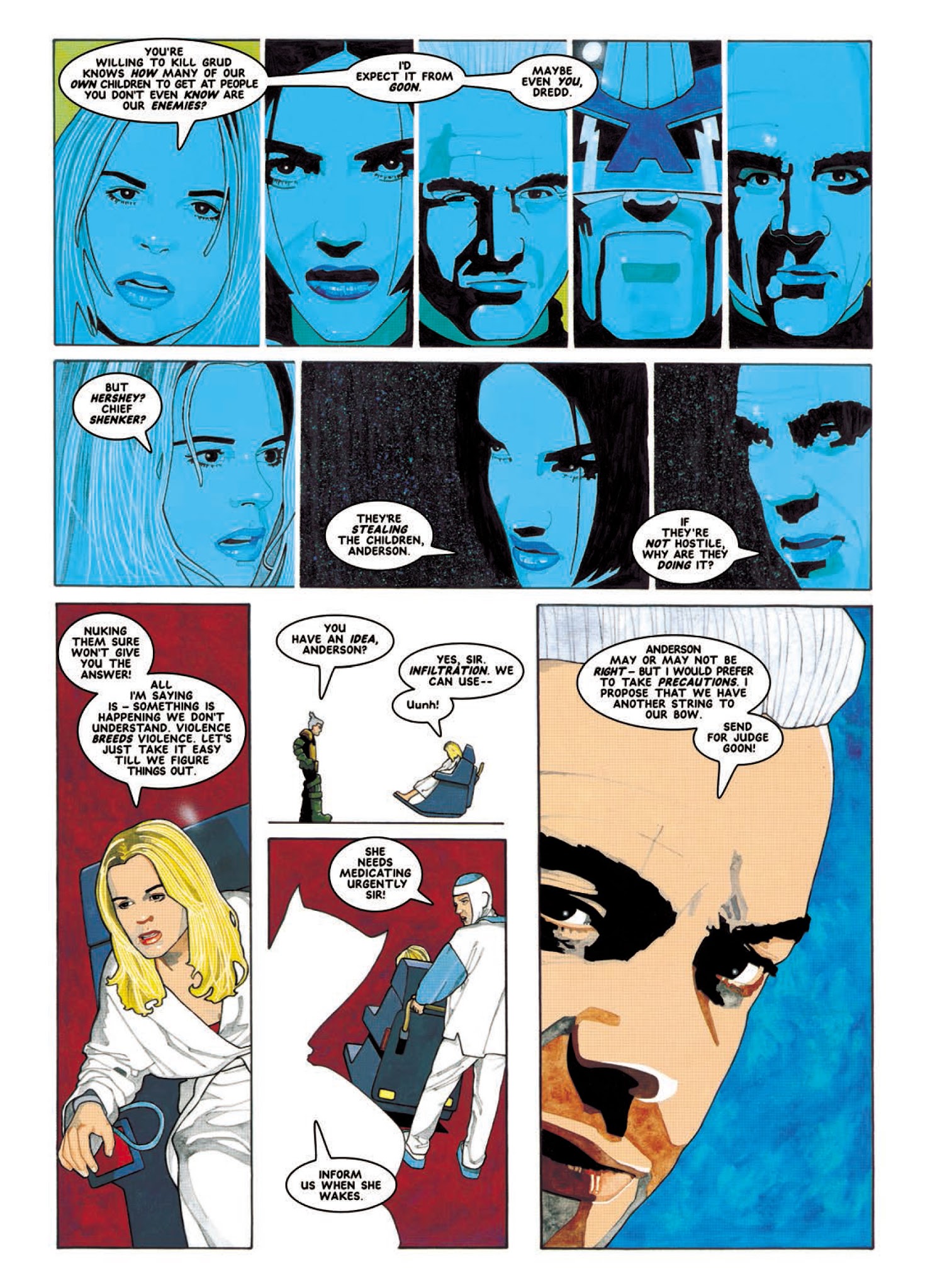 Read online Judge Anderson: The Psi Files comic -  Issue # TPB 3 - 184