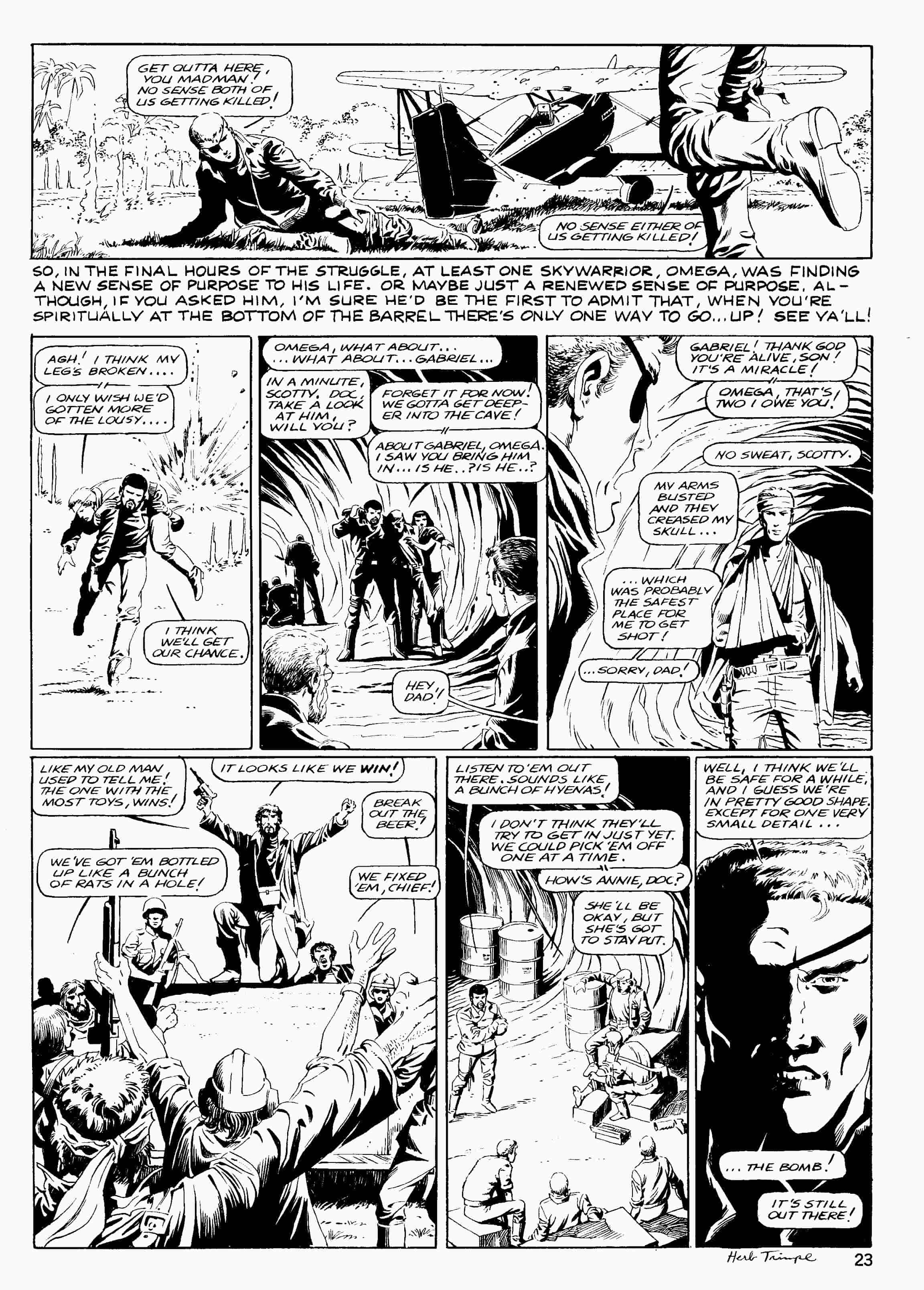 Read online Savage Tales (1985) comic -  Issue #4 - 23