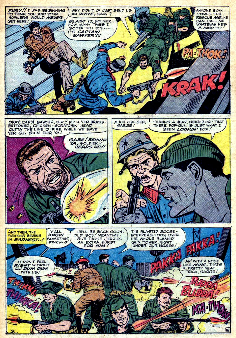 Read online Sgt. Fury comic -  Issue #25 - 26