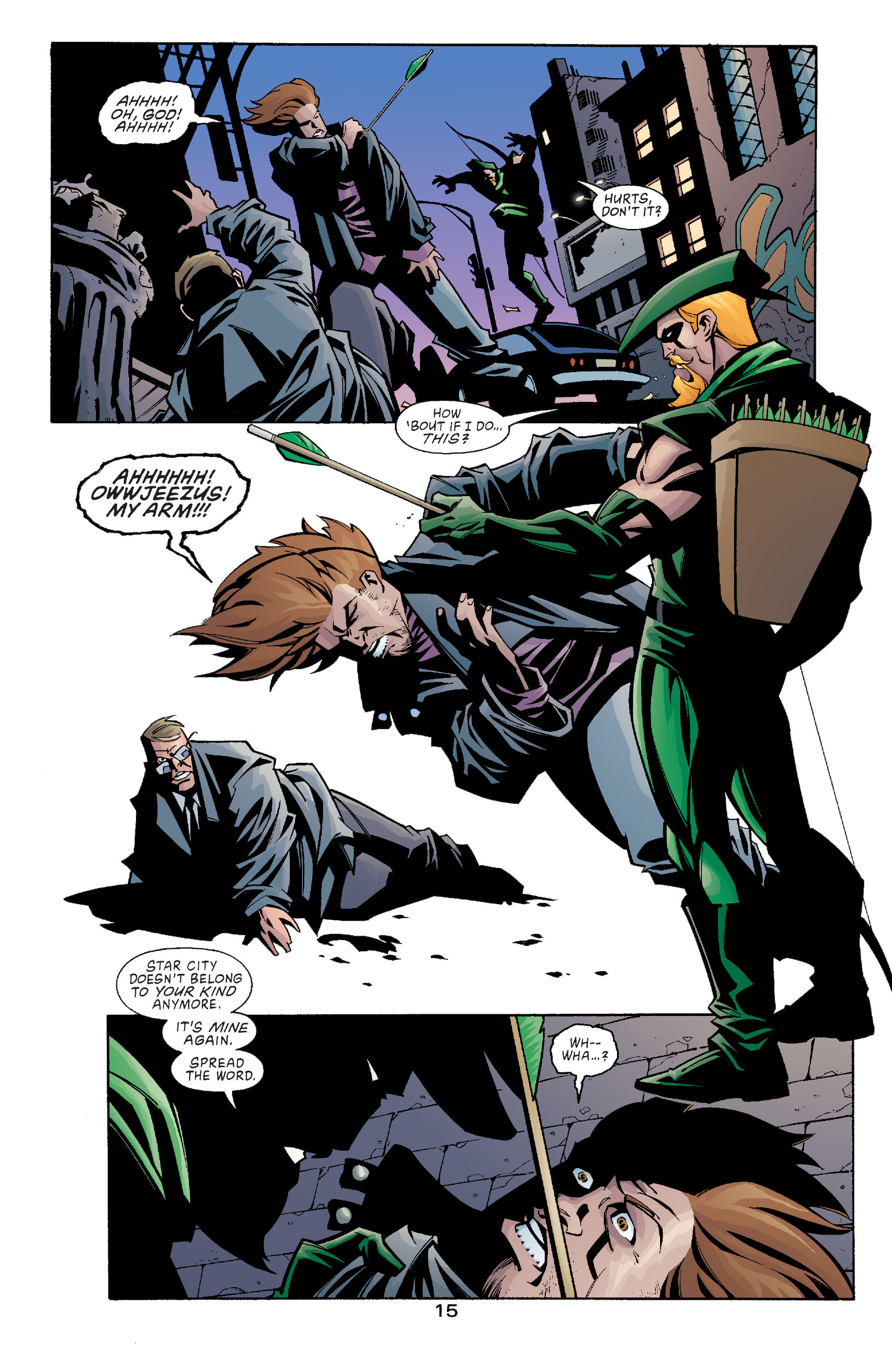 Read online Green Arrow (2001) comic -  Issue #11 - 15