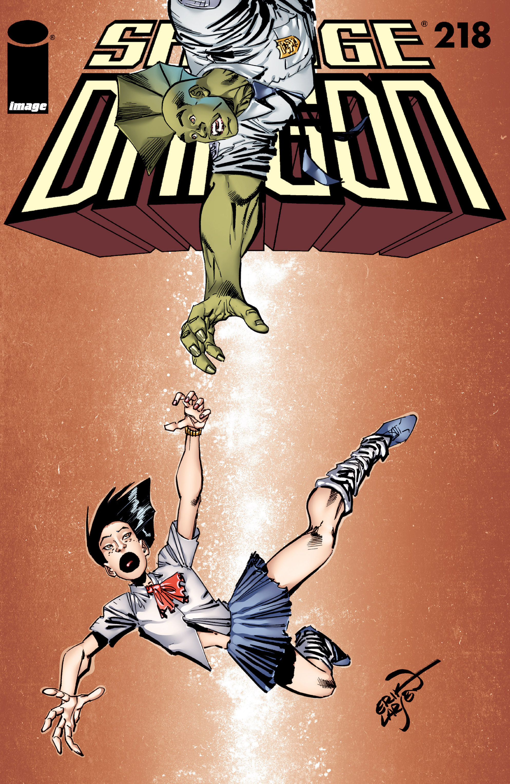 Read online The Savage Dragon (1993) comic -  Issue #218 - 1