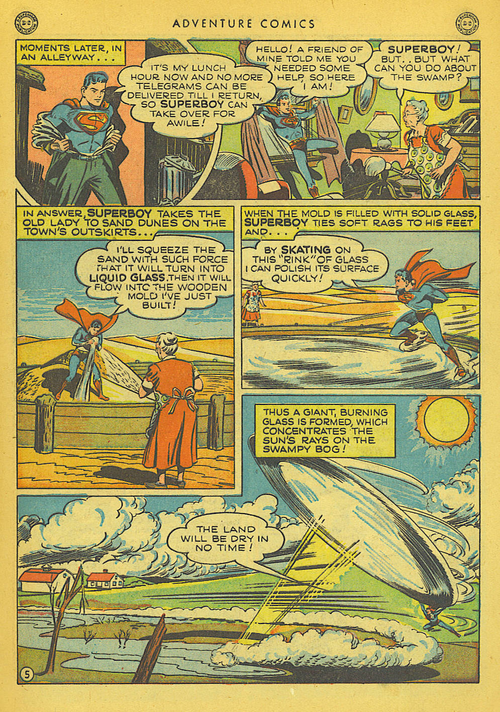 Read online Adventure Comics (1938) comic -  Issue #139 - 6