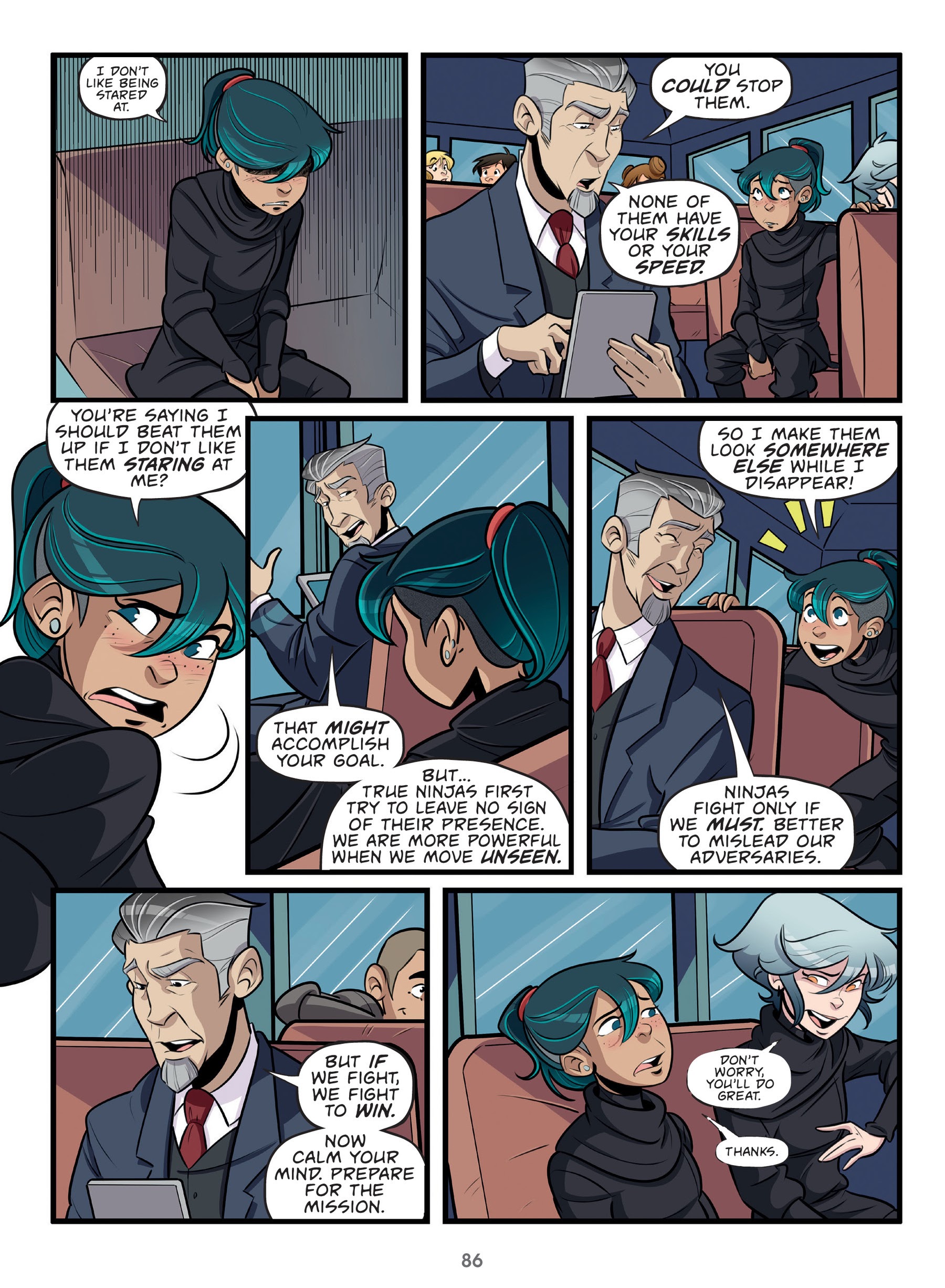 Read online Shy Ninja comic -  Issue # TPB - 86