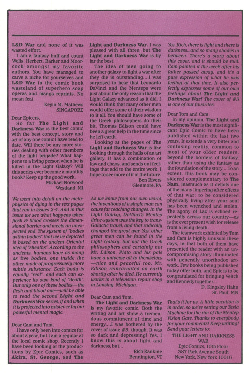 Read online The Light and Darkness War comic -  Issue #6 - 32