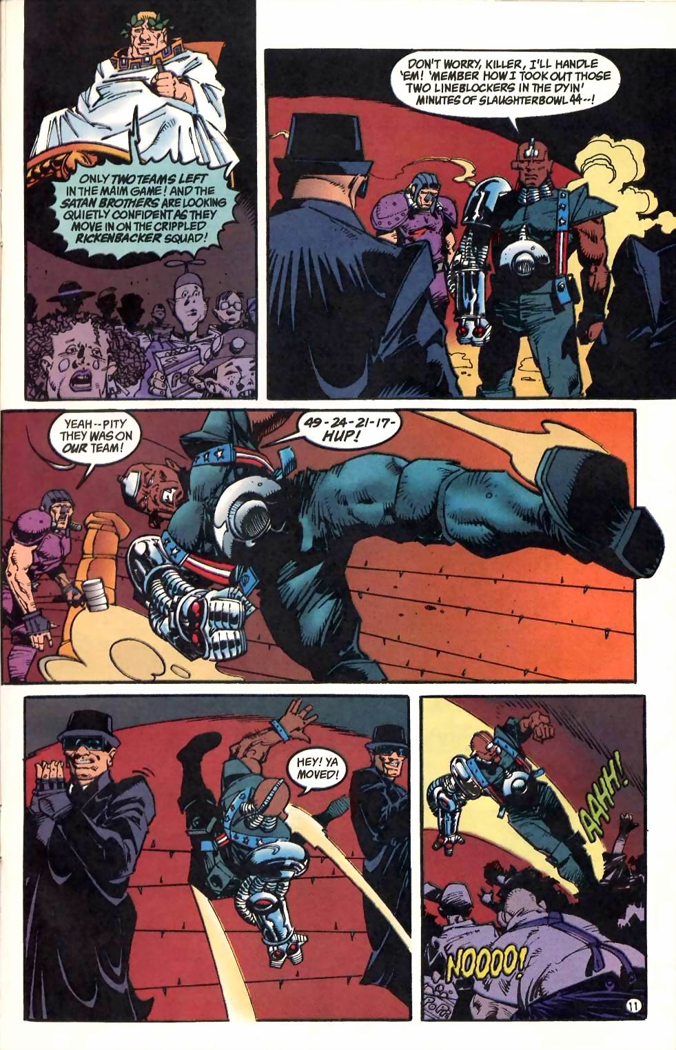 Read online Lobo: Unamerican Gladiators comic -  Issue #4 - 12