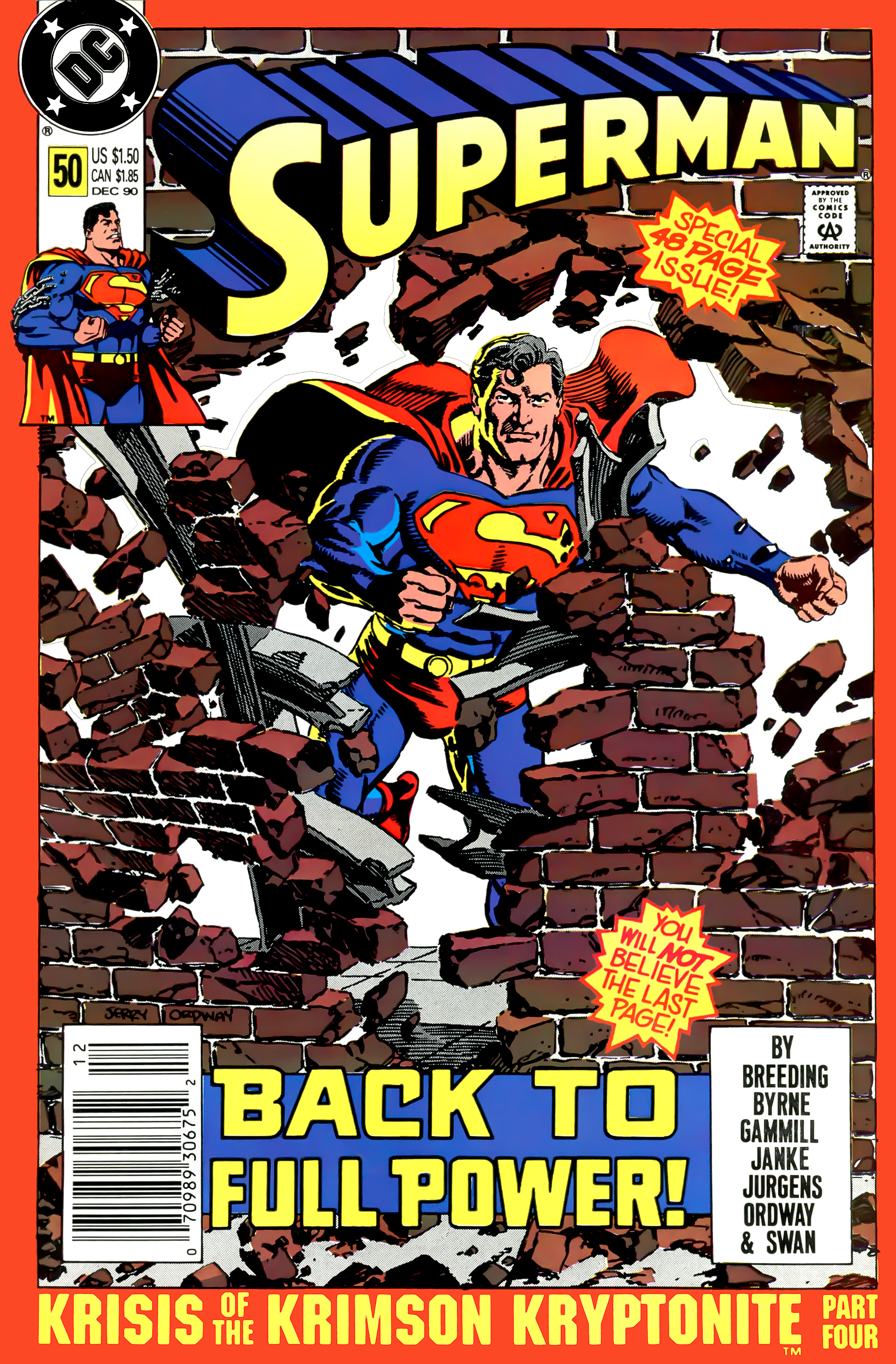 Read online Superman (1987) comic -  Issue #50 - 1