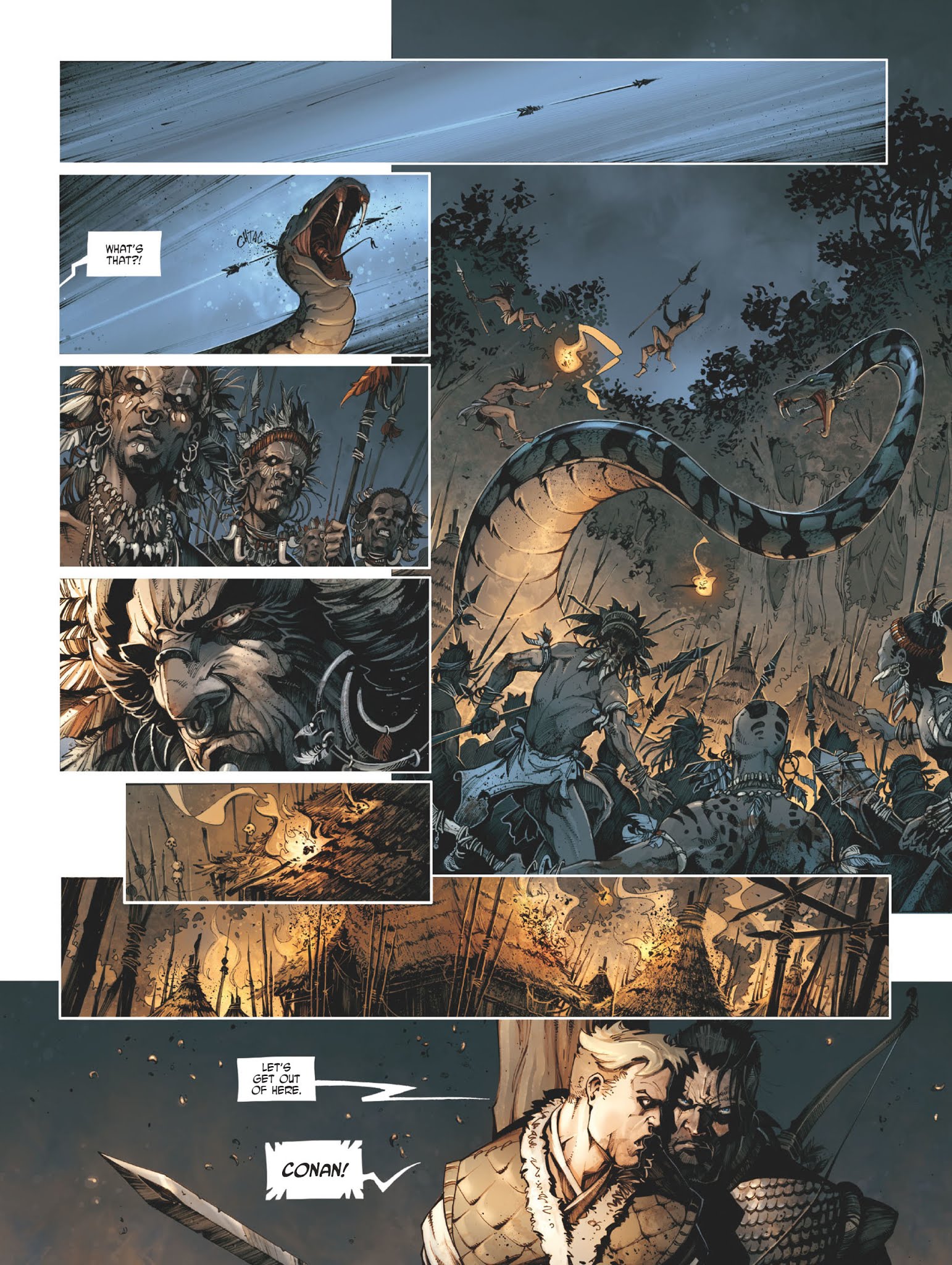 Read online Conan le Cimmérien - La Reine de la côte noire comic -  Issue #3 - 23