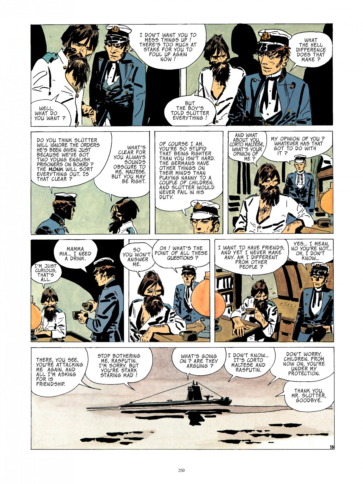 Read online Corto Maltese comic -  Issue # TPB 2 (Part 3) - 40