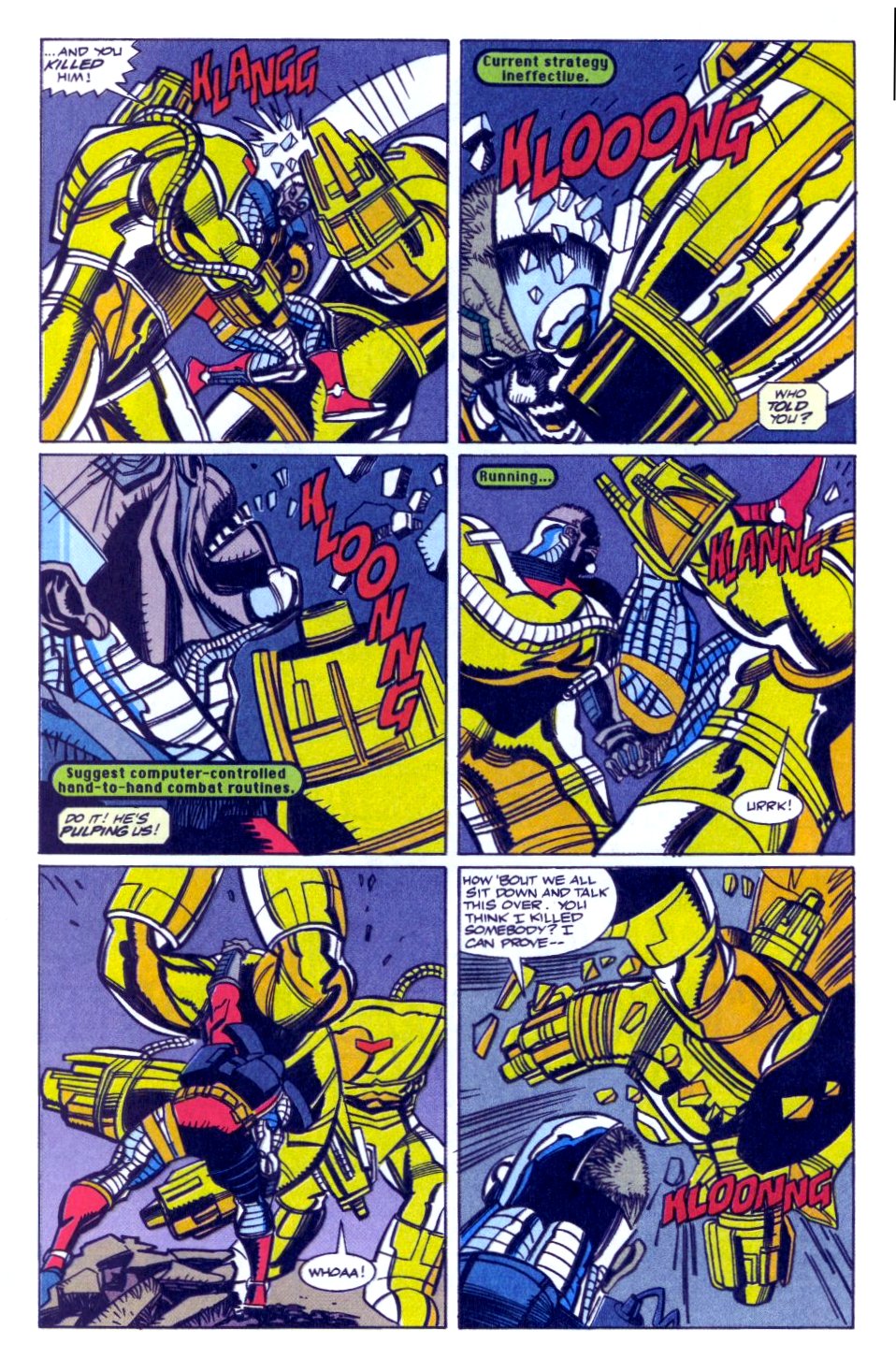 Read online Deathlok (1991) comic -  Issue #12 - 18