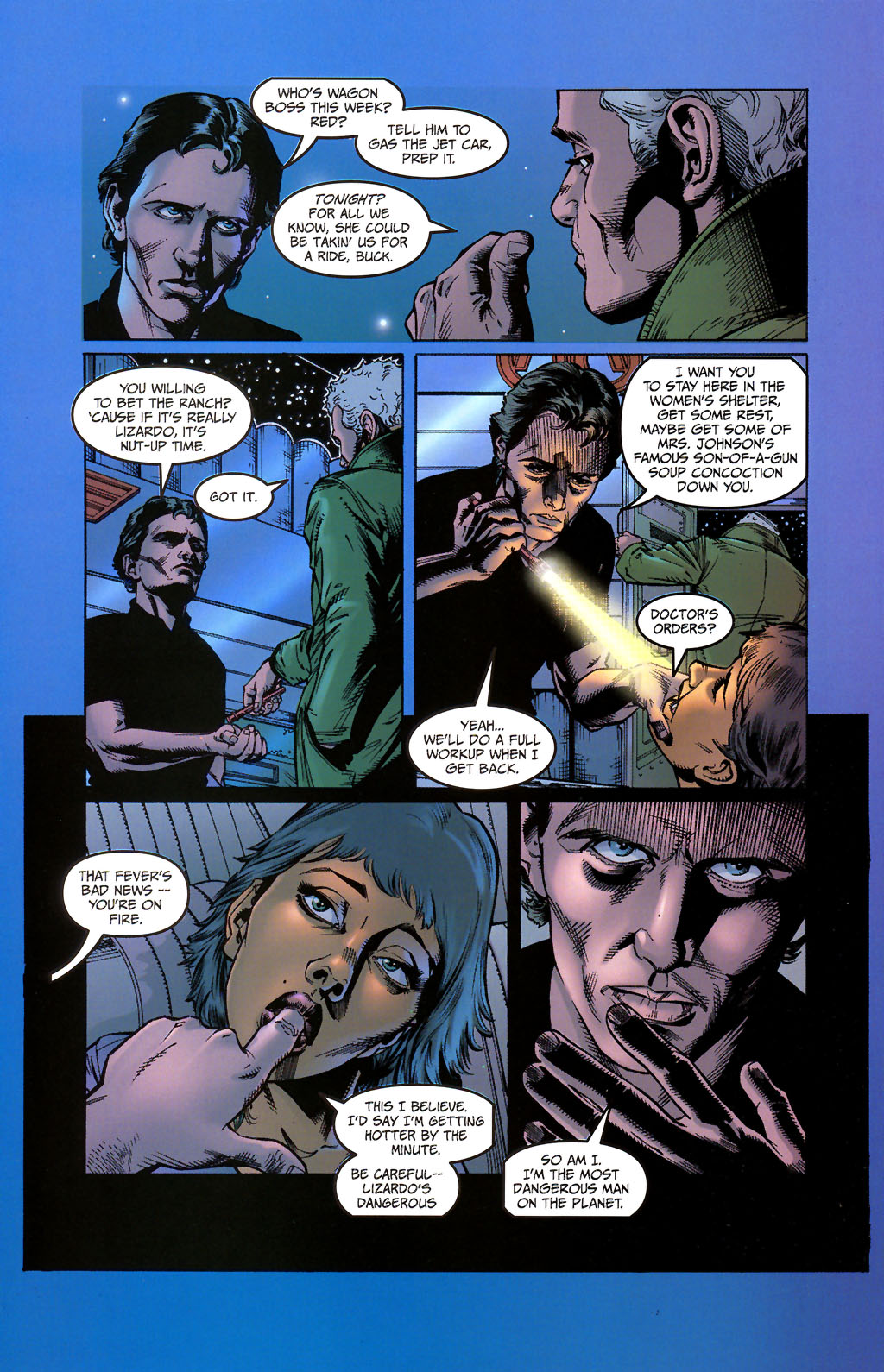 Read online Buckaroo Banzai: Return of the Screw (2006) comic -  Issue #1 - 14