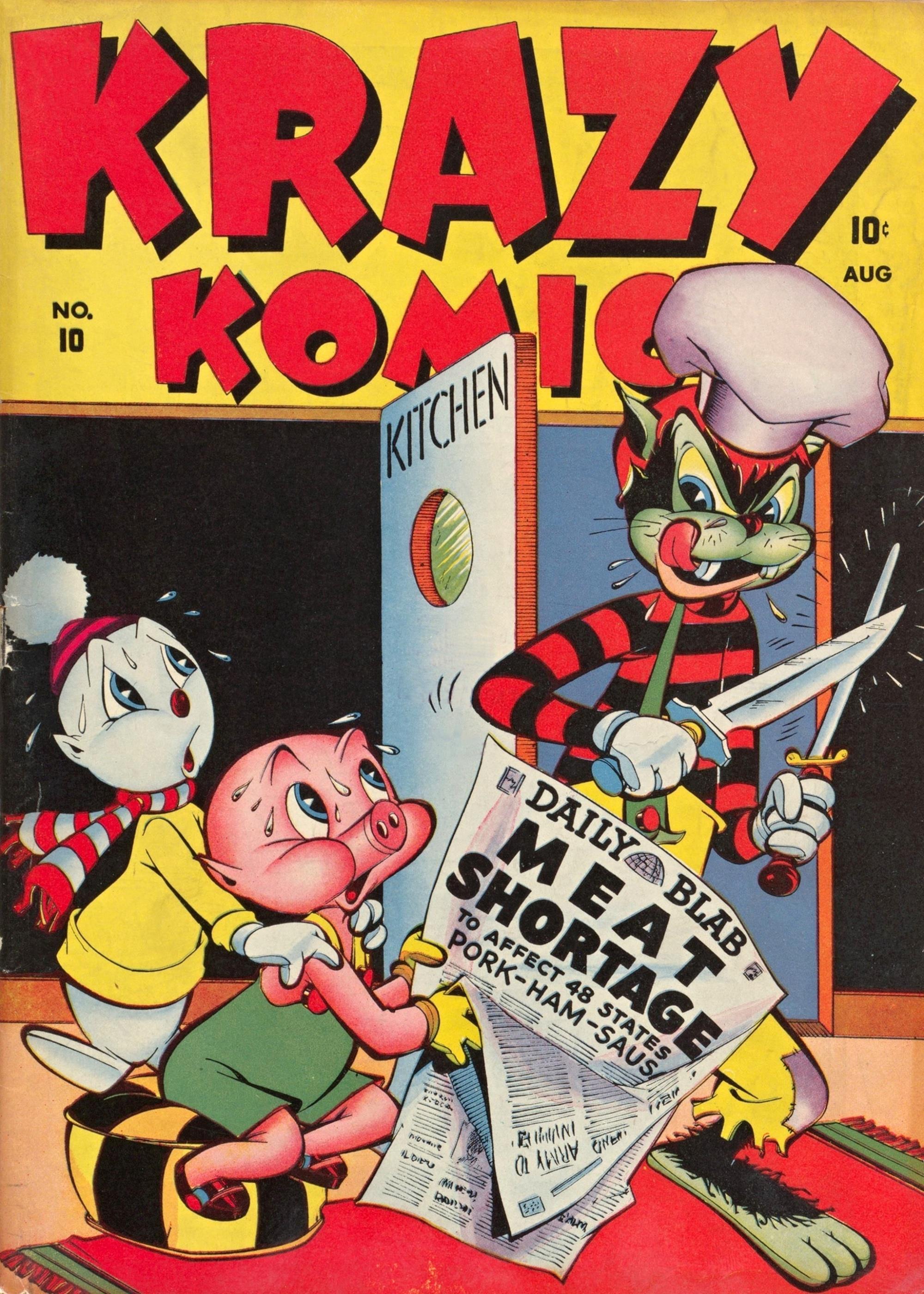 Read online Krazy Komics comic -  Issue #10 - 1