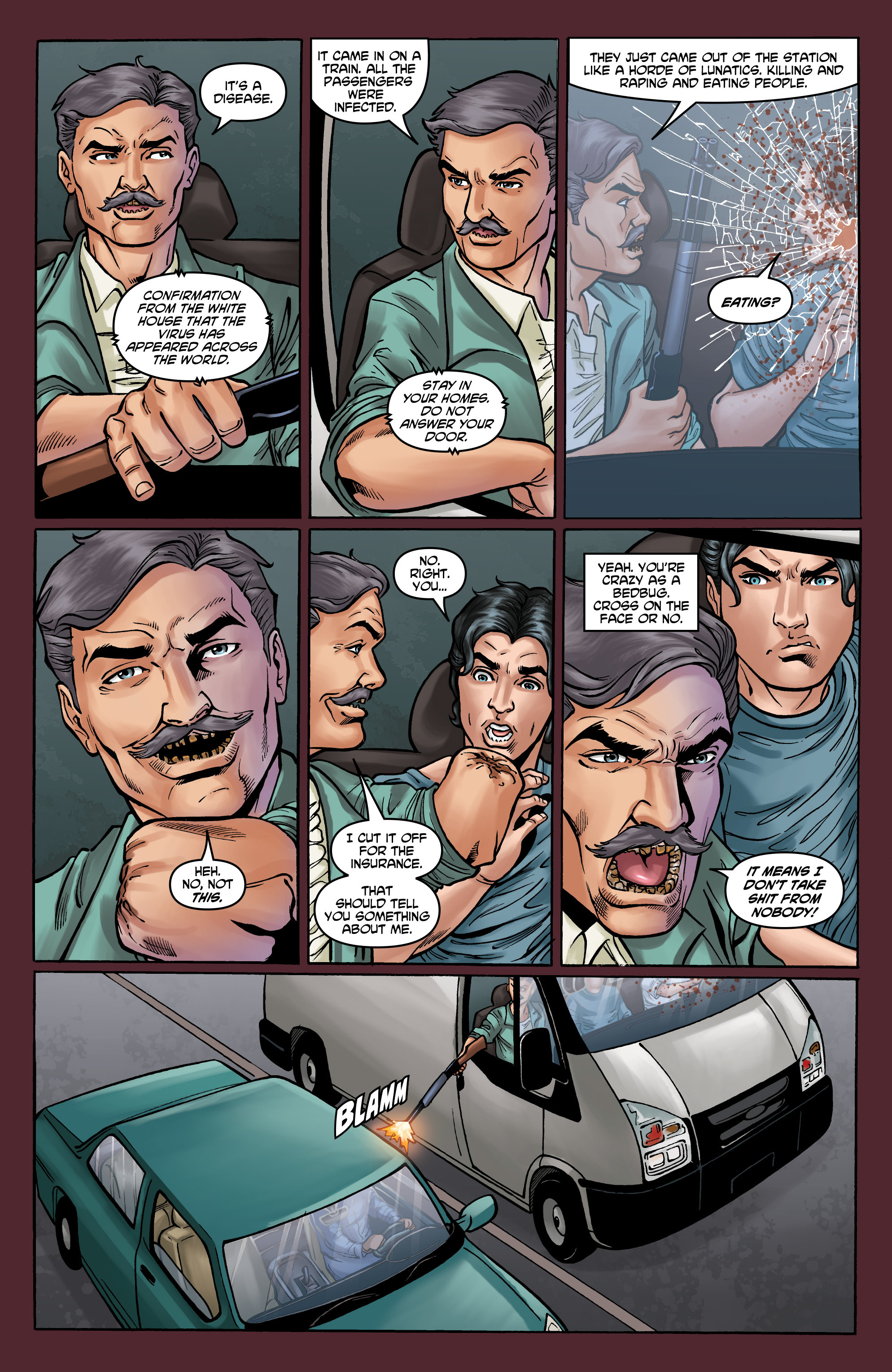 Read online Crossed: Badlands comic -  Issue #16 - 13