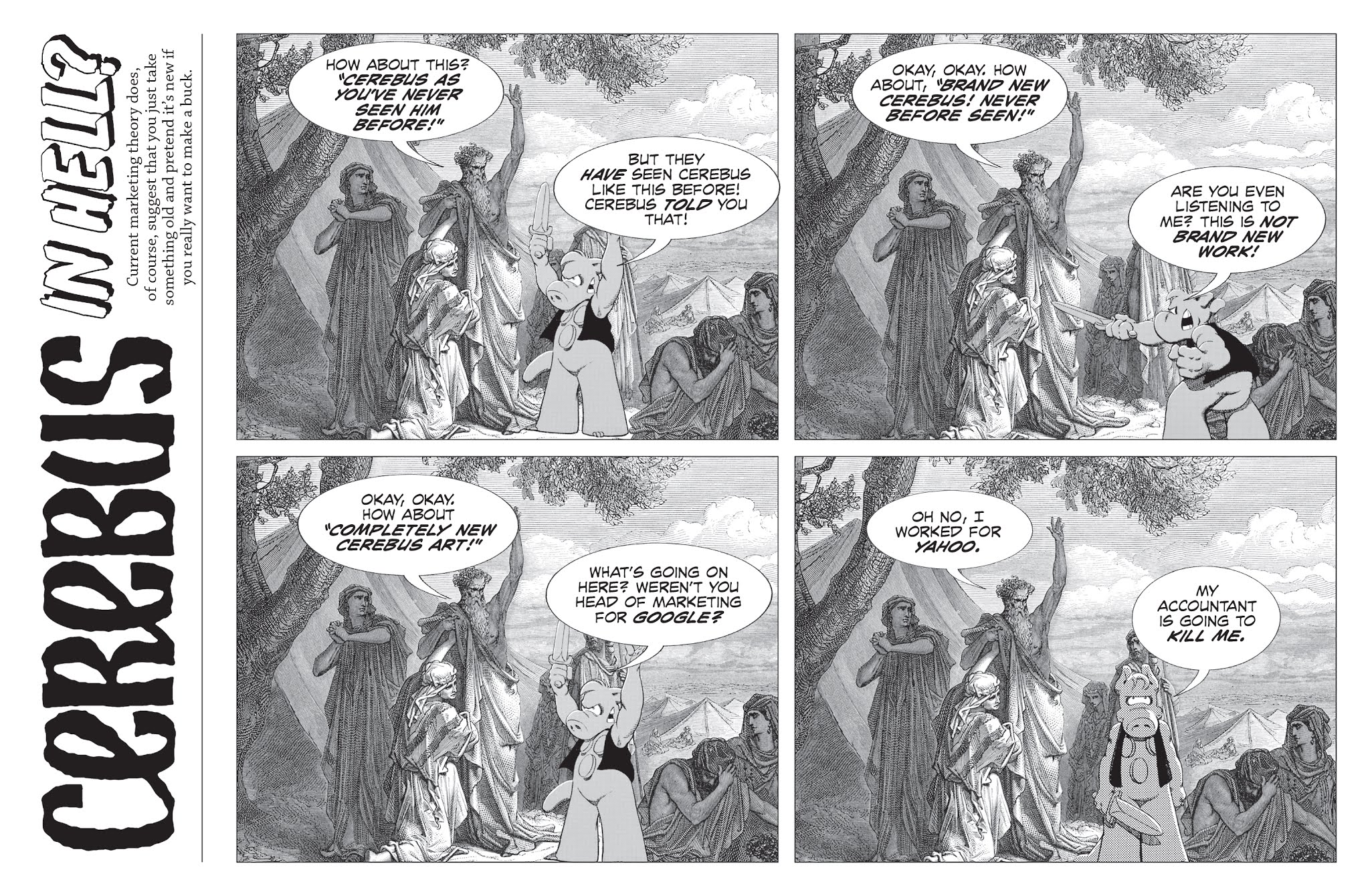 Read online Cerebus in Hell? comic -  Issue #1 - 12