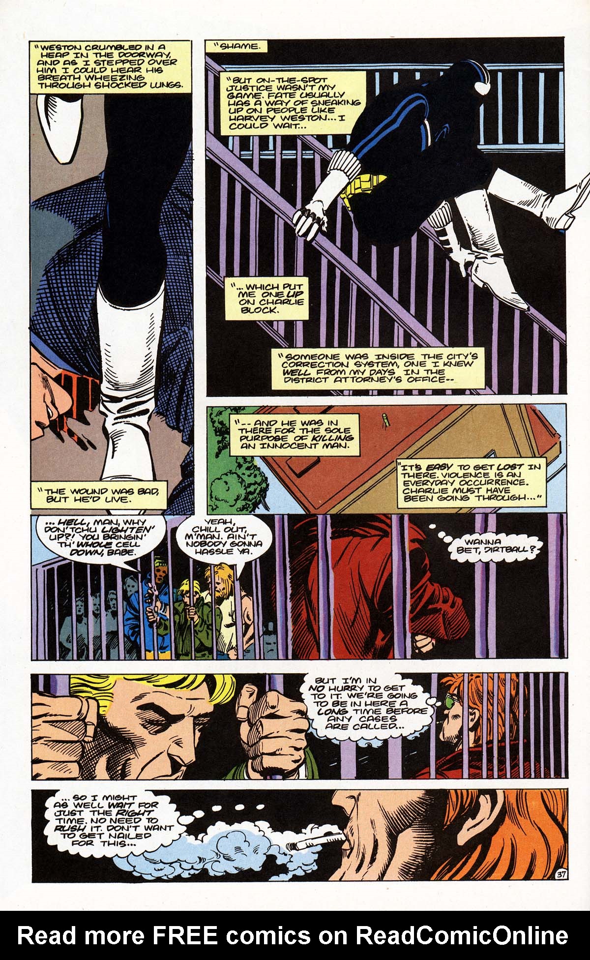 Read online Vigilante (1983) comic -  Issue # _Annual 1 - 39