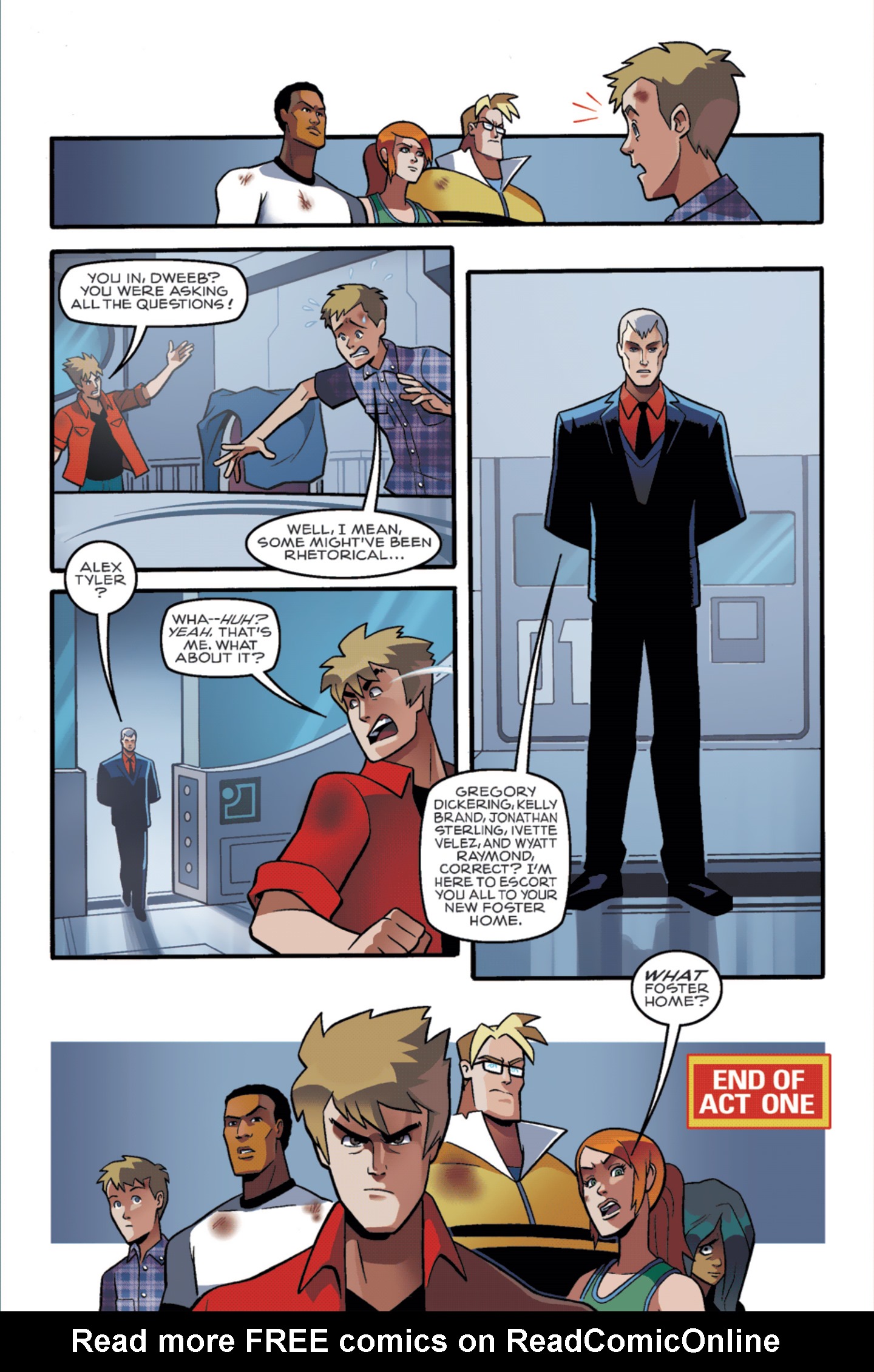 Read online New Crusaders: Rise Of The Heroes comic -  Issue #2 - Act I - 7