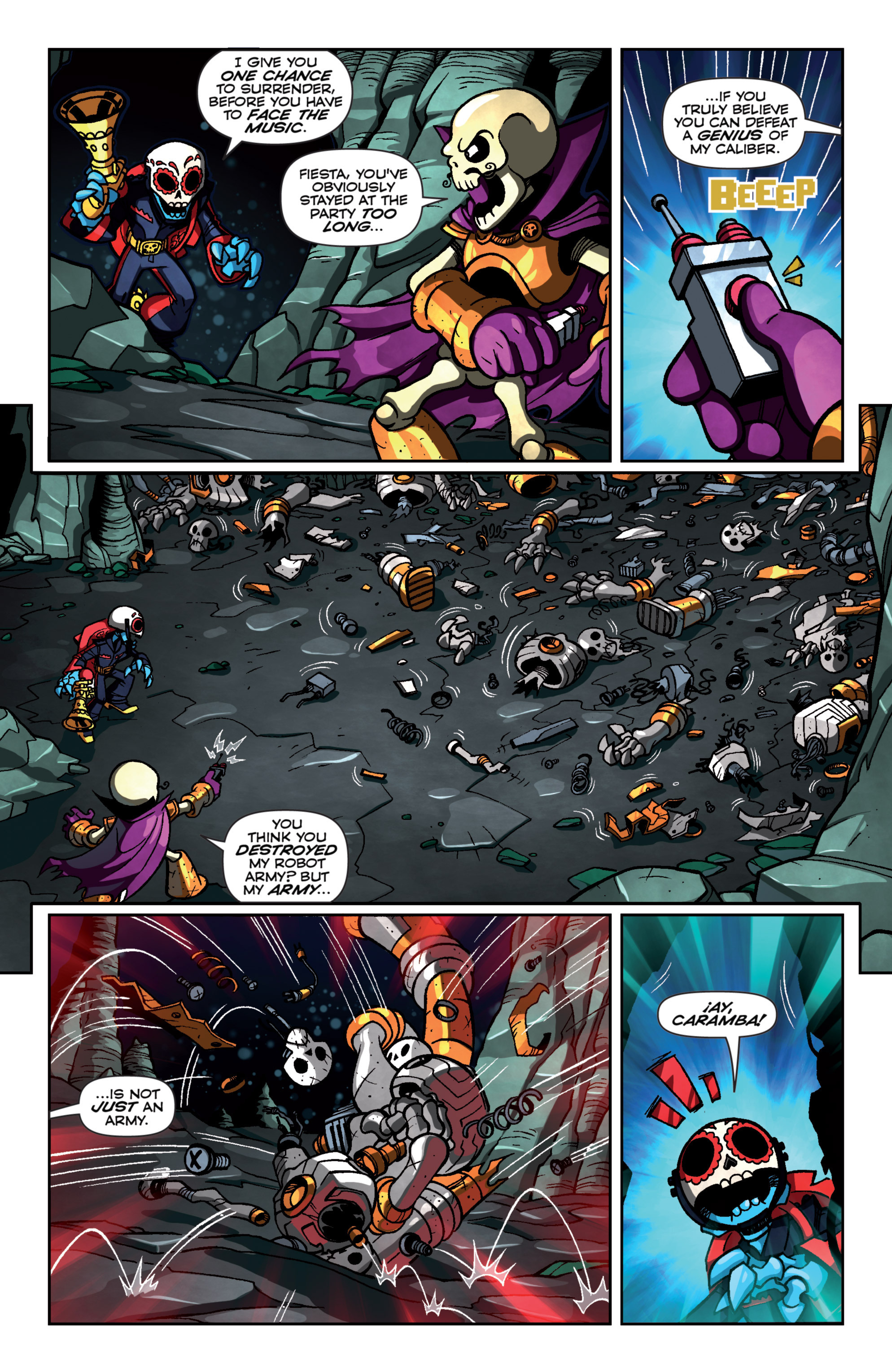 Read online Skylanders Superchargers comic -  Issue #4 - 15