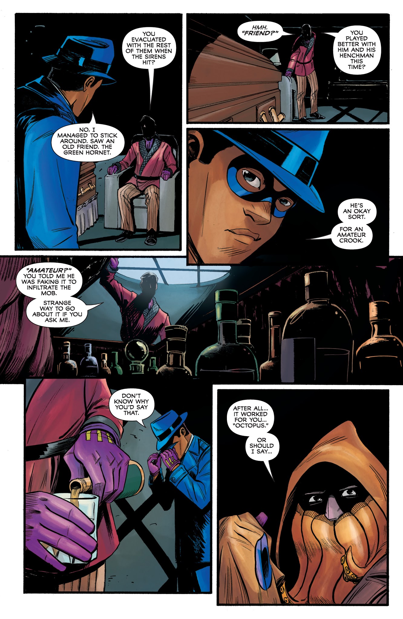 Read online The Green Hornet '66 Meets the Spirit comic -  Issue #5 - 5