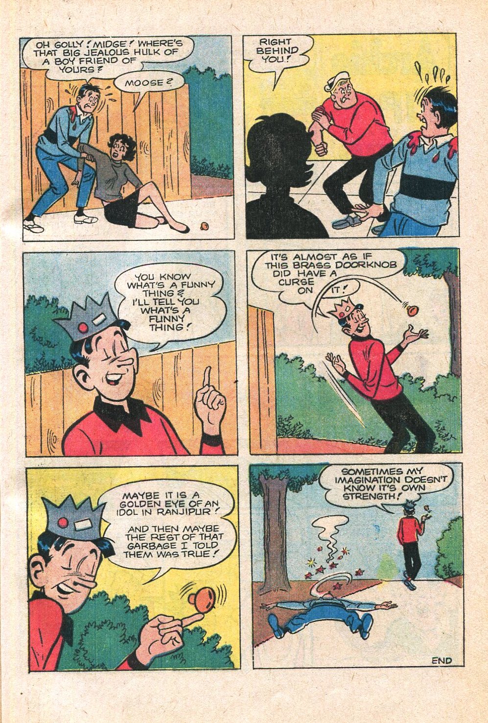 Read online Archie Giant Series Magazine comic -  Issue #166 - 57