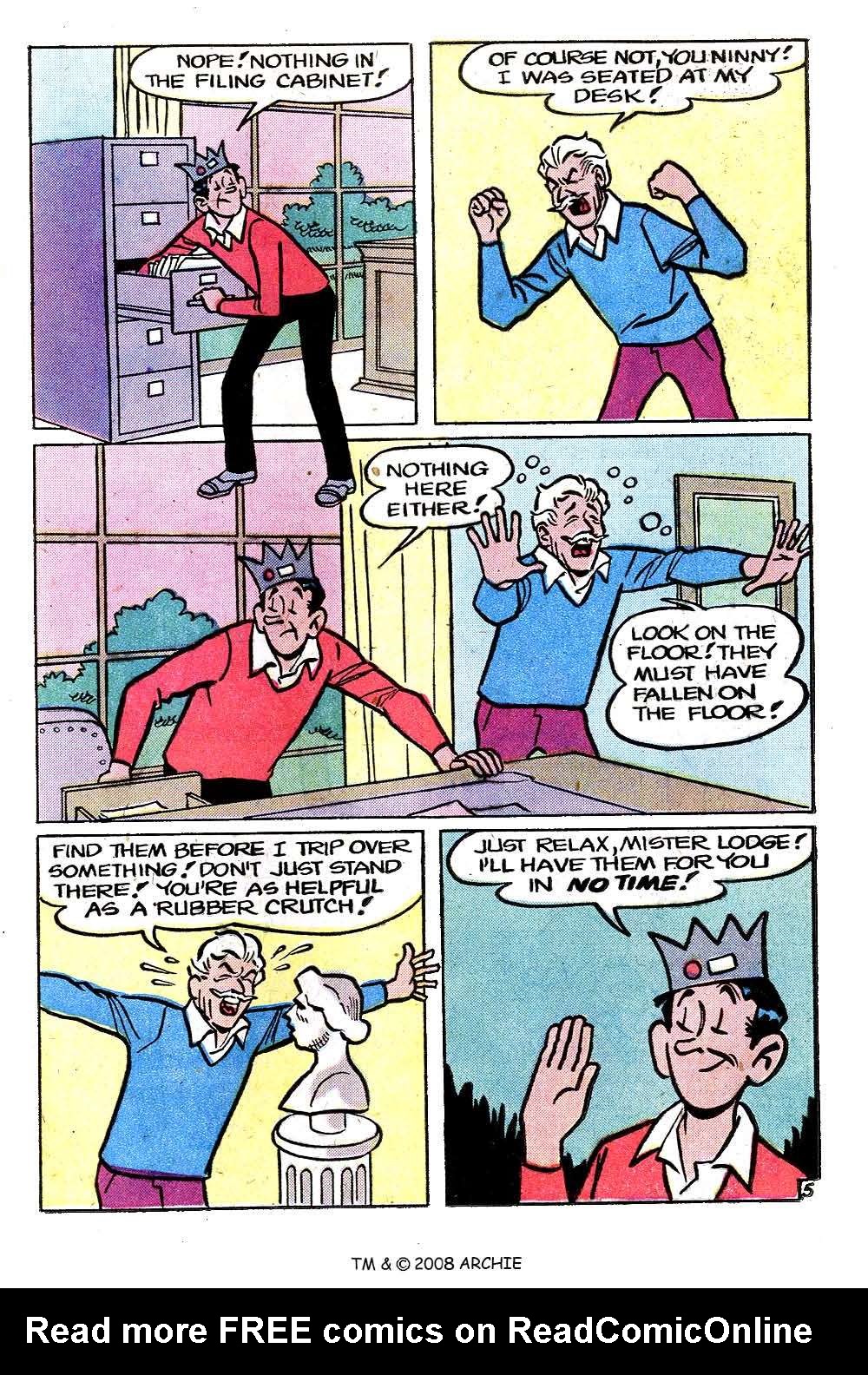 Read online Jughead (1965) comic -  Issue #290 - 17