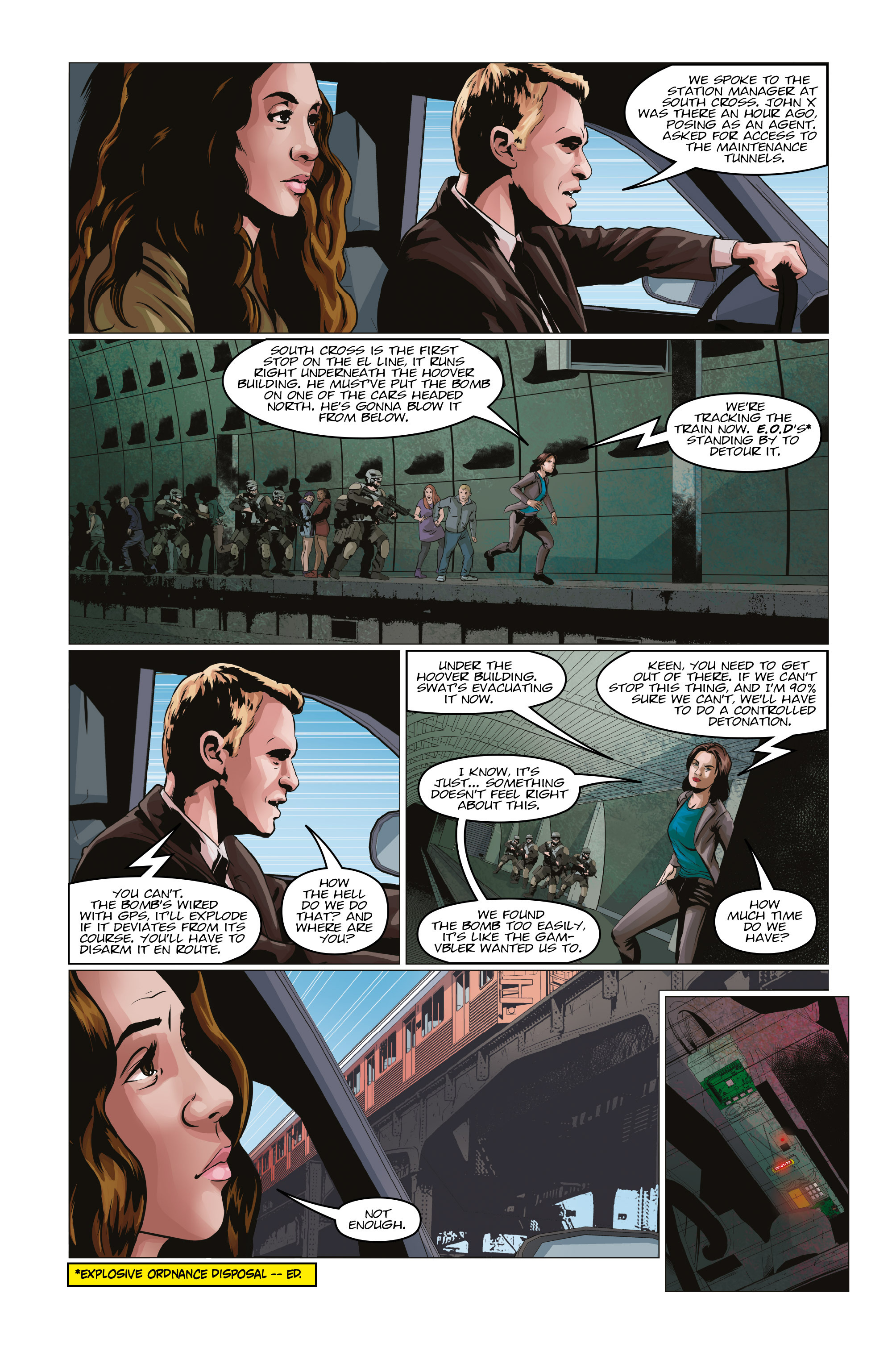 Read online The Blacklist comic -  Issue #5 - 13