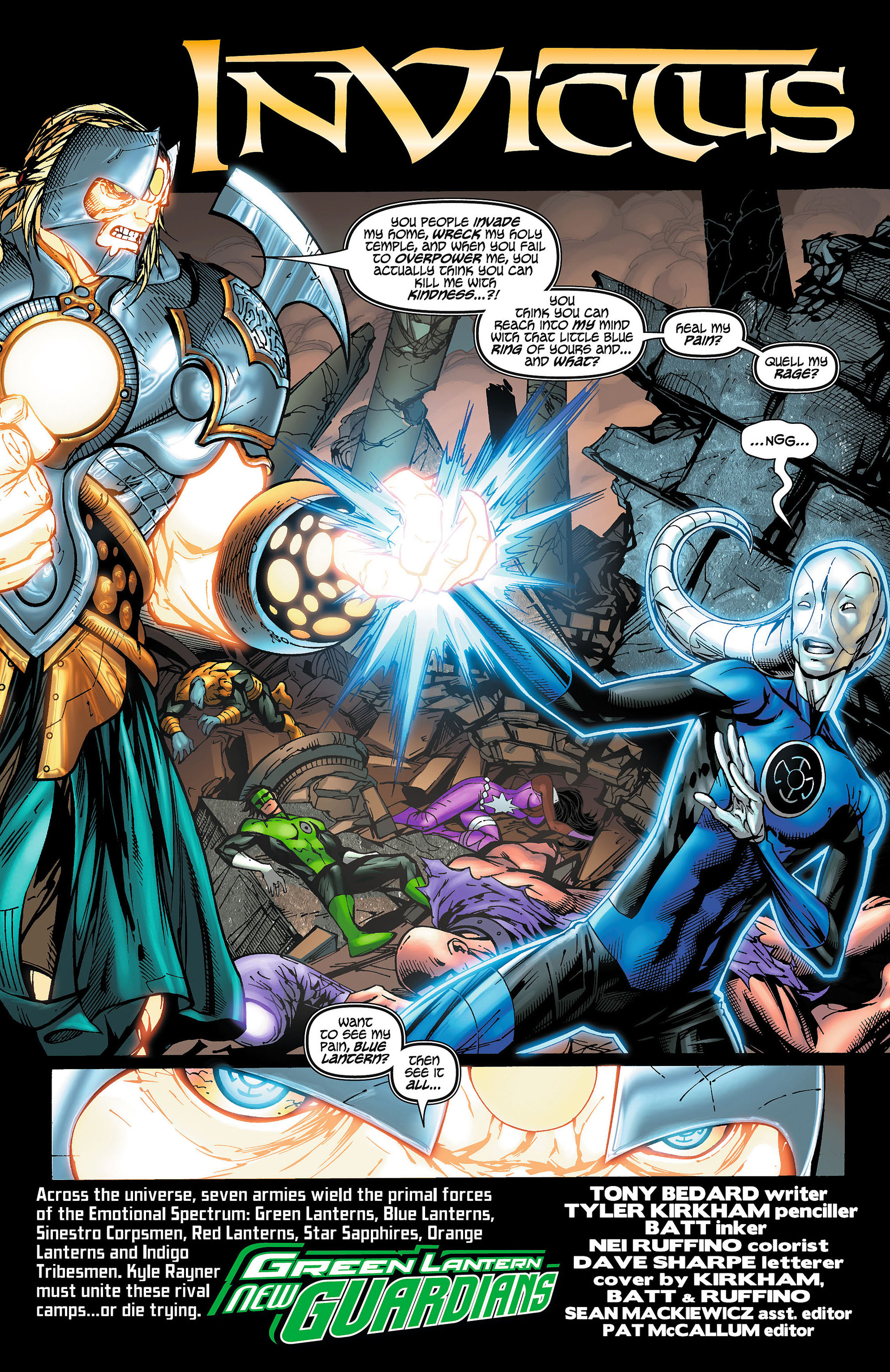 Read online Green Lantern: New Guardians comic -  Issue #7 - 2