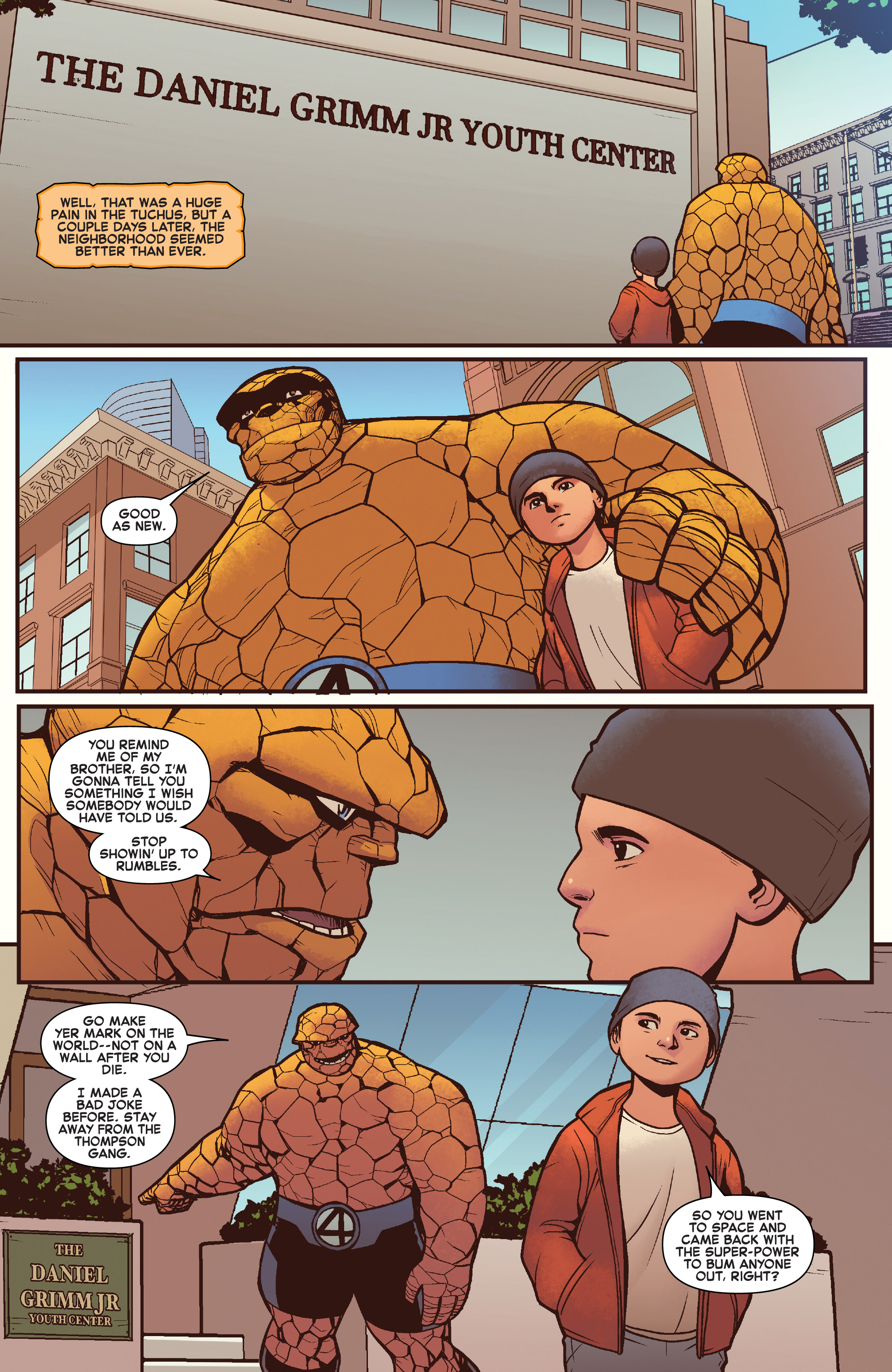 Read online Fantastic Four: 4 Yancy Street comic -  Issue # Full - 27