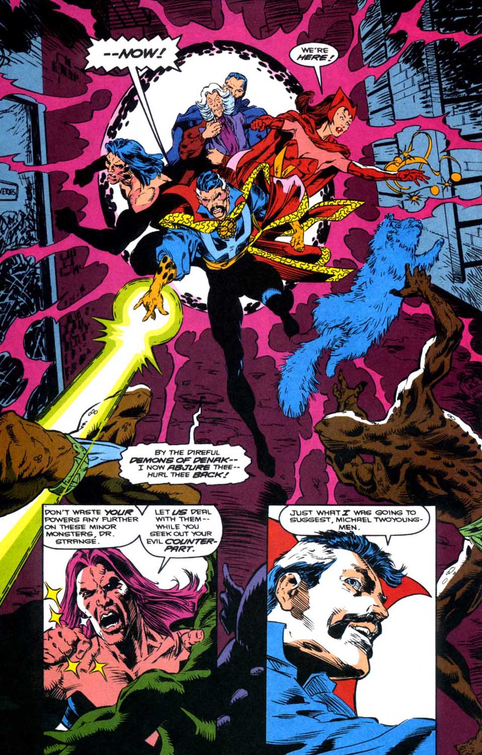 Read online Doctor Strange: Sorcerer Supreme comic -  Issue #47 - 14