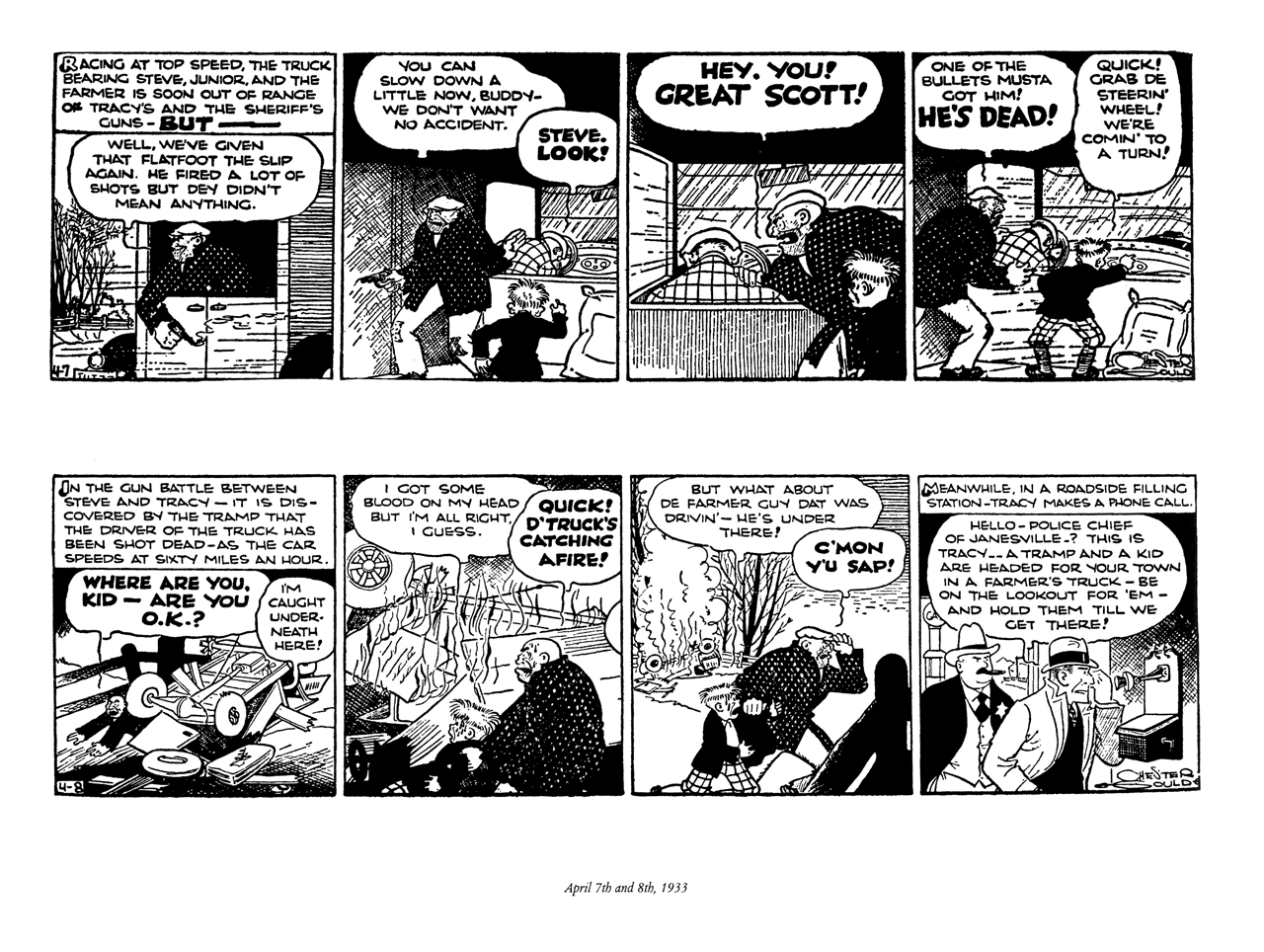 Read online The Complete Chester Gould's Dick Tracy comic -  Issue # TPB 1 (Part 2) - 117