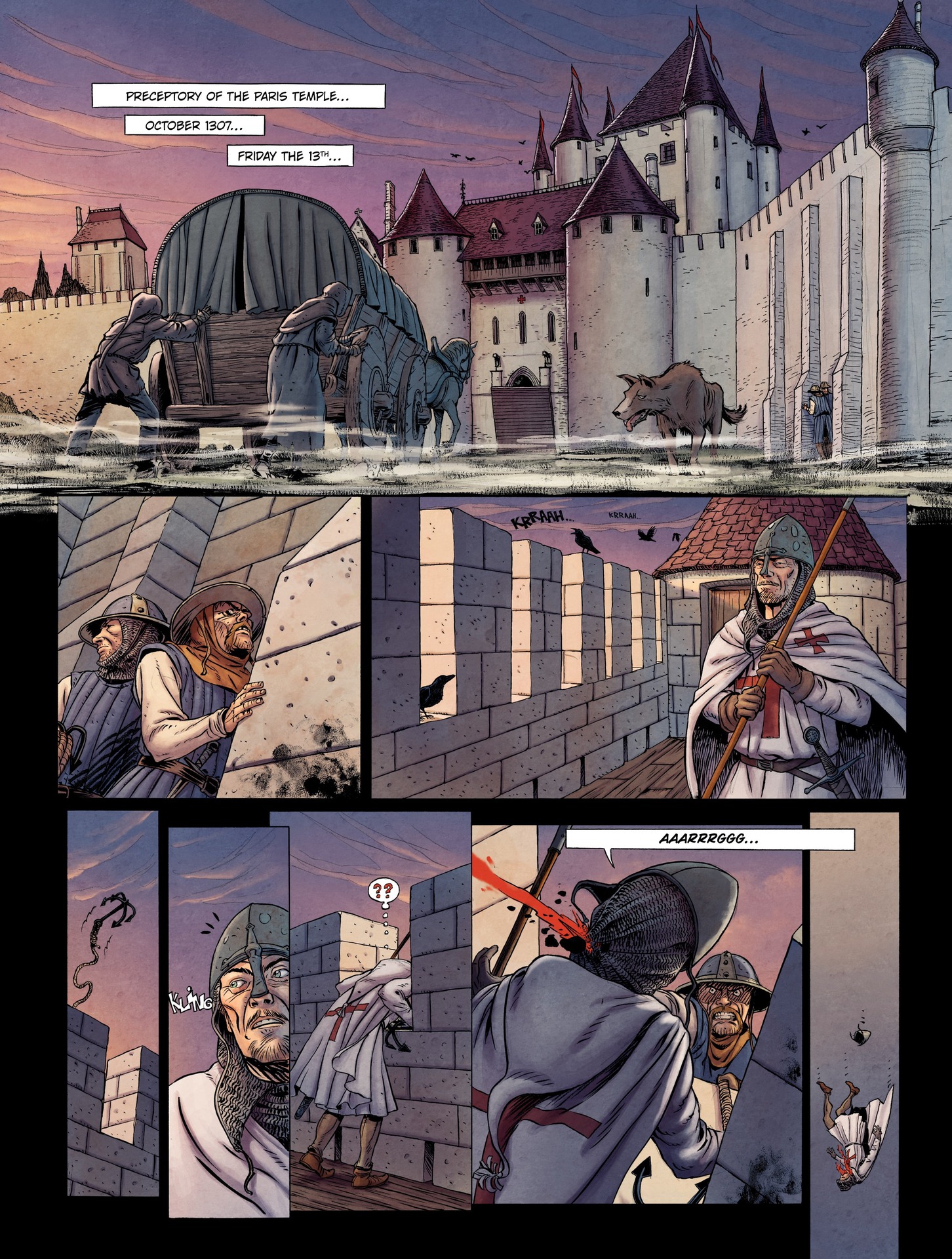Read online The Last Templar comic -  Issue #1 - 53