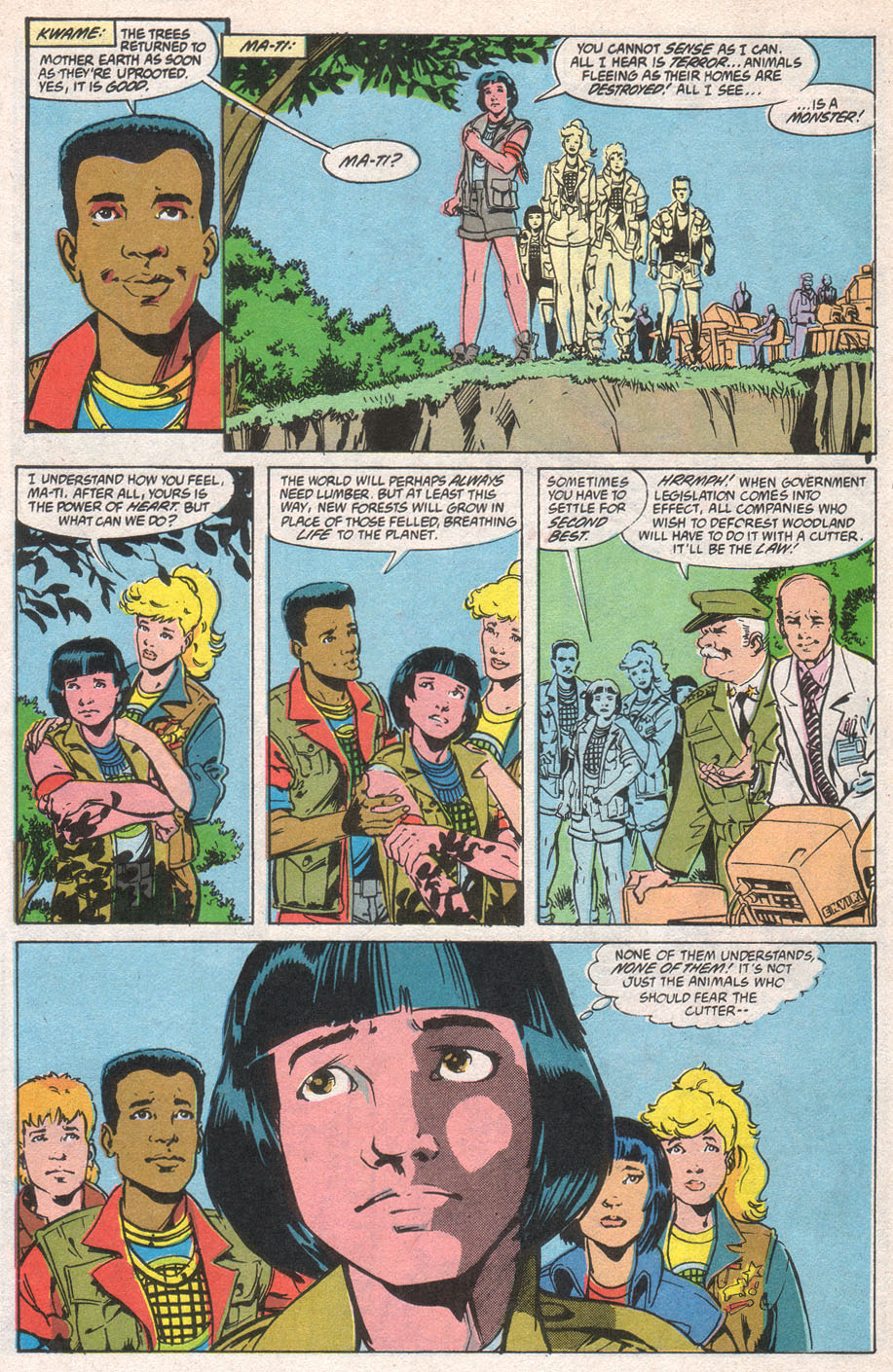 Read online Captain Planet and the Planeteers comic -  Issue #11 - 6