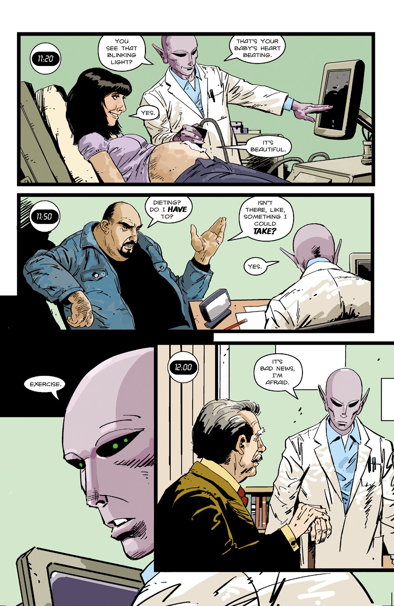 Read online Resident Alien: The Sam Hain Mystery comic -  Issue #1 - 5