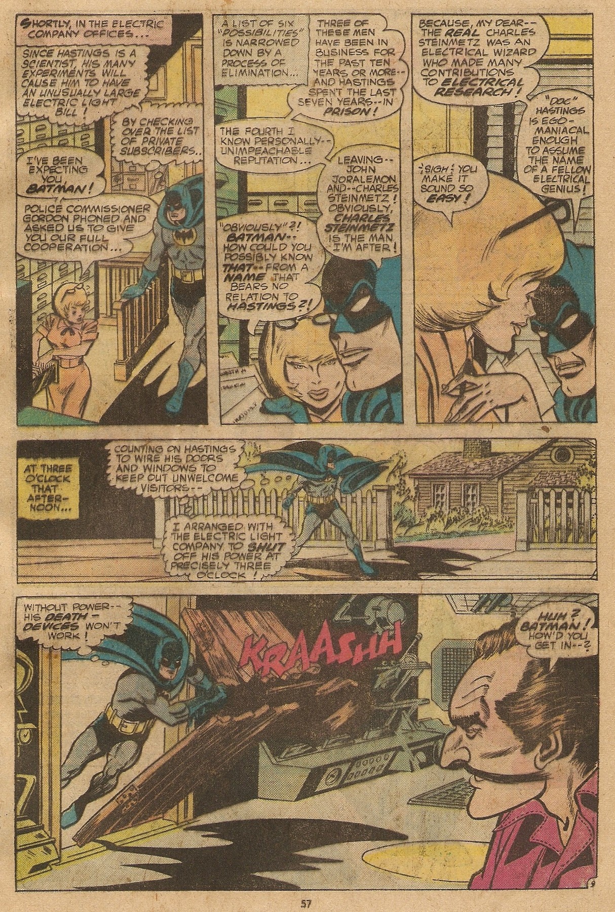 Read online Batman (1940) comic -  Issue #262 - 57