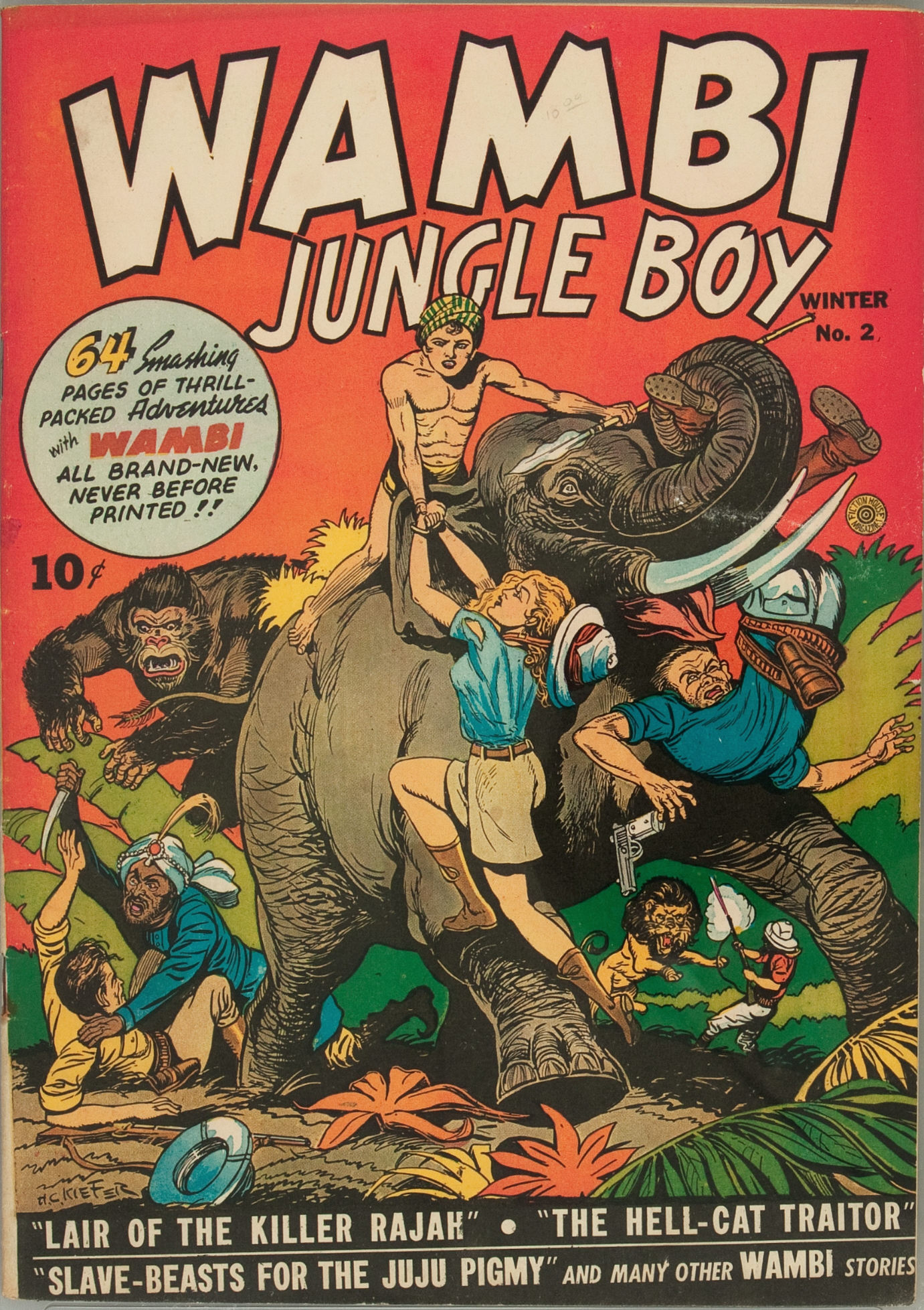 Read online Wambi Jungle Boy comic -  Issue #2 - 1