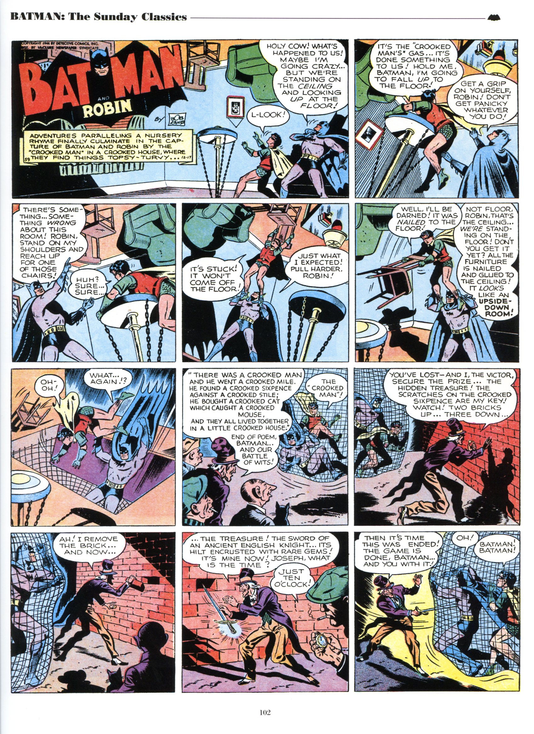 Read online Batman: The Sunday Classics comic -  Issue # TPB - 108