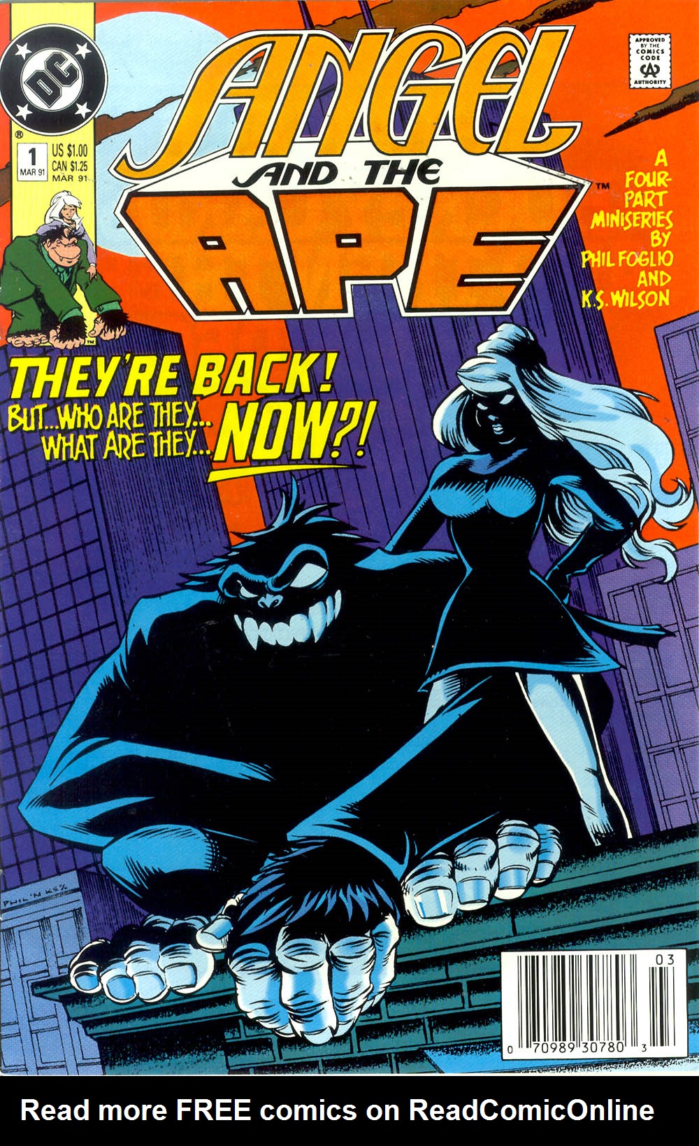 Read online Angel and the Ape (1991) comic -  Issue #1 - 1