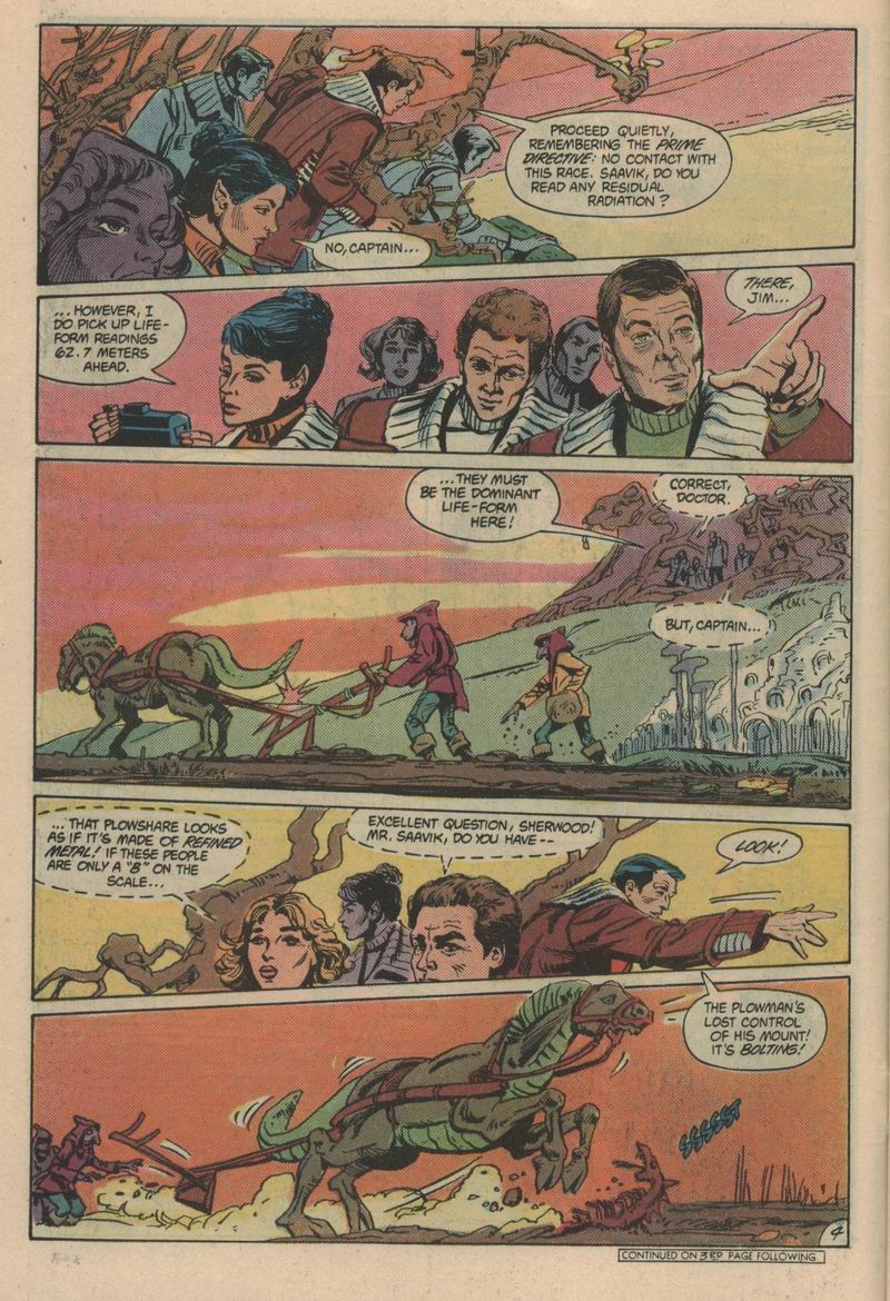 Read online Star Trek (1984) comic -  Issue #5 - 5