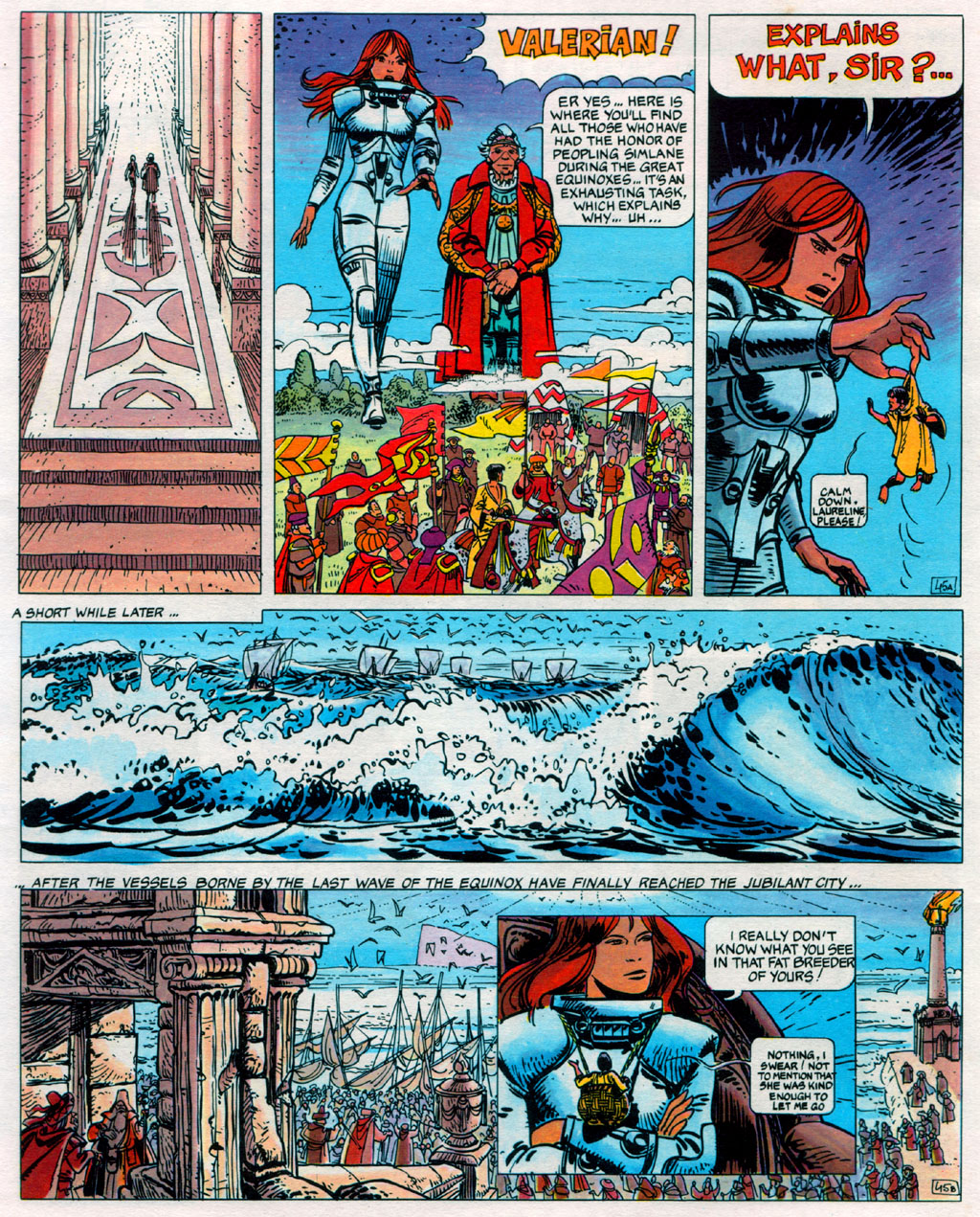 Read online Valerian and Laureline comic -  Issue #8 - 43