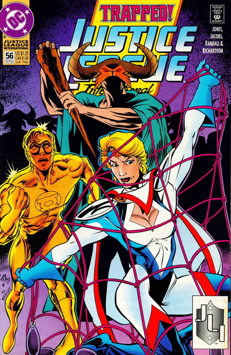 Read online Justice League International (1993) comic -  Issue #56 - 1