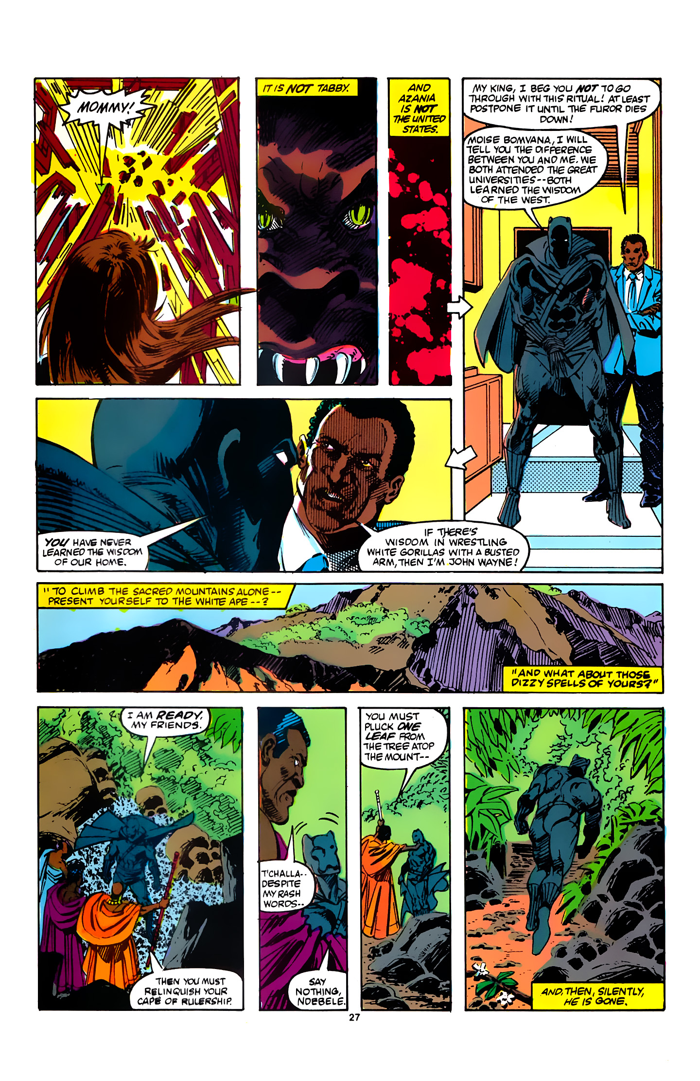Read online Black Panther (1988) comic -  Issue #1 - 23