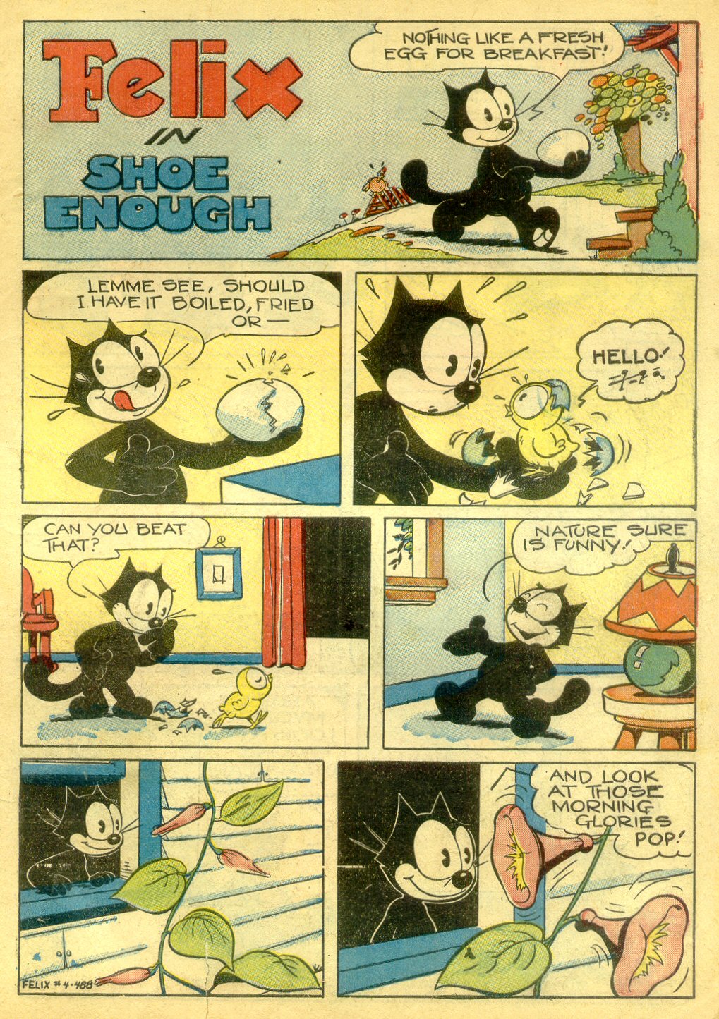 Read online Felix the Cat (1948) comic -  Issue #4 - 3