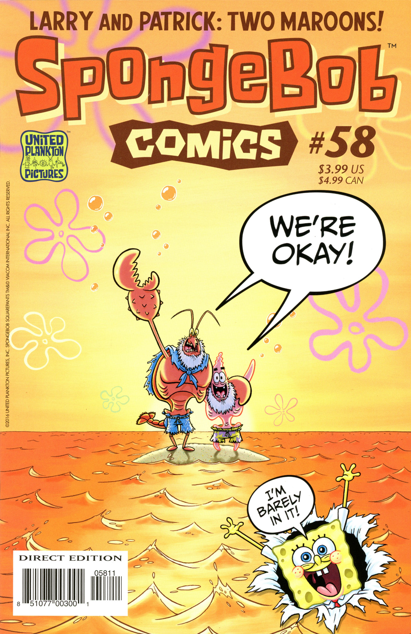Read online SpongeBob Comics comic -  Issue #58 - 1