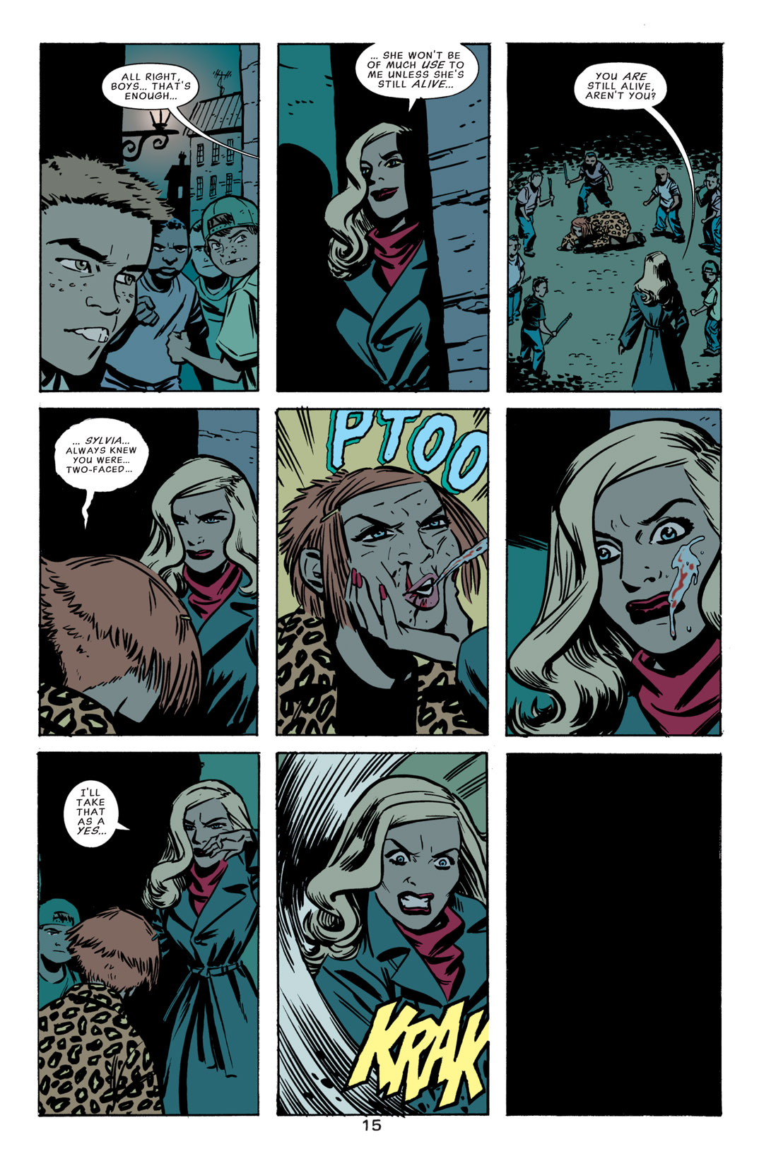 Read online Catwoman (2002) comic -  Issue #15 - 16