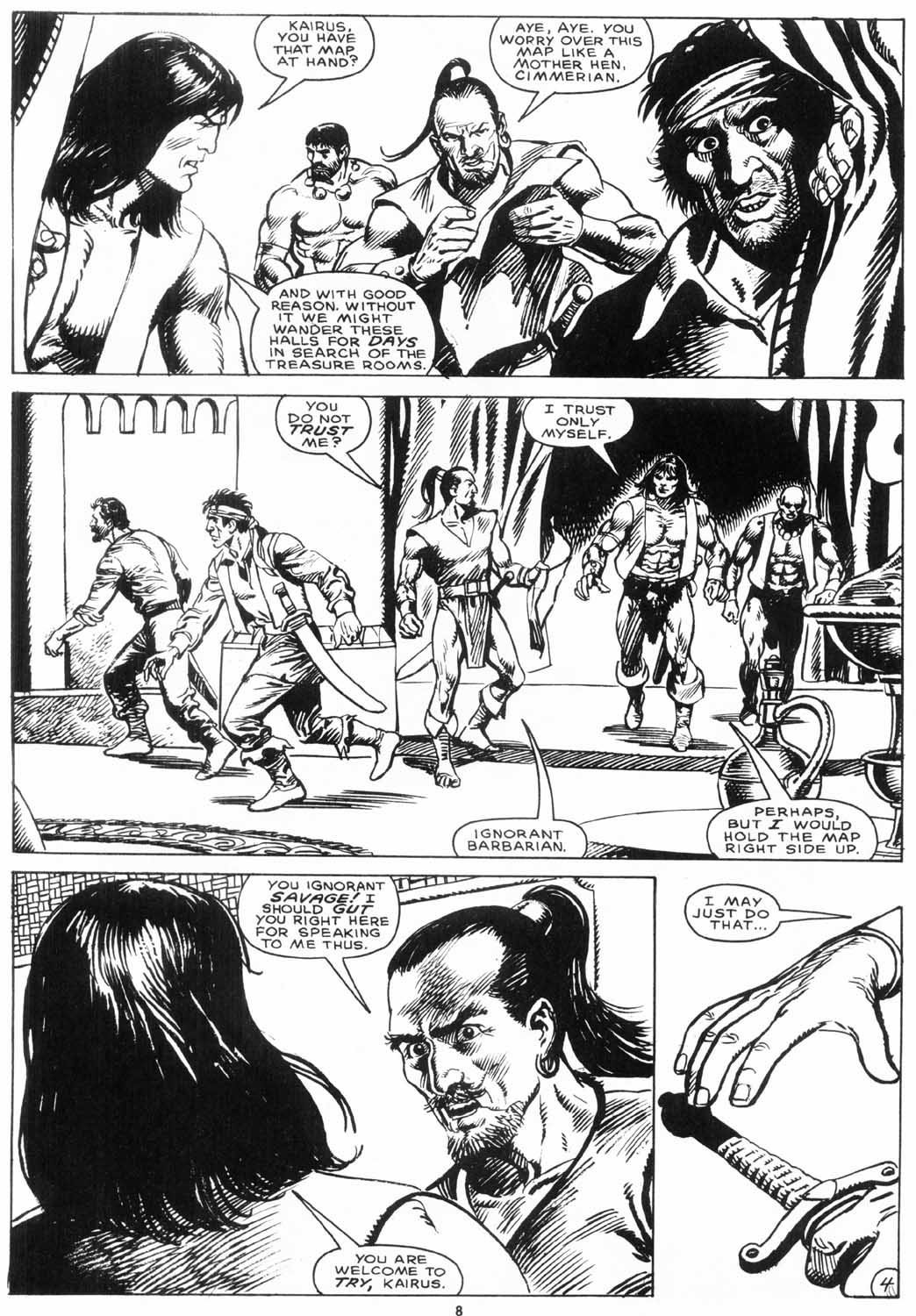 The Savage Sword Of Conan issue 156 - Page 9