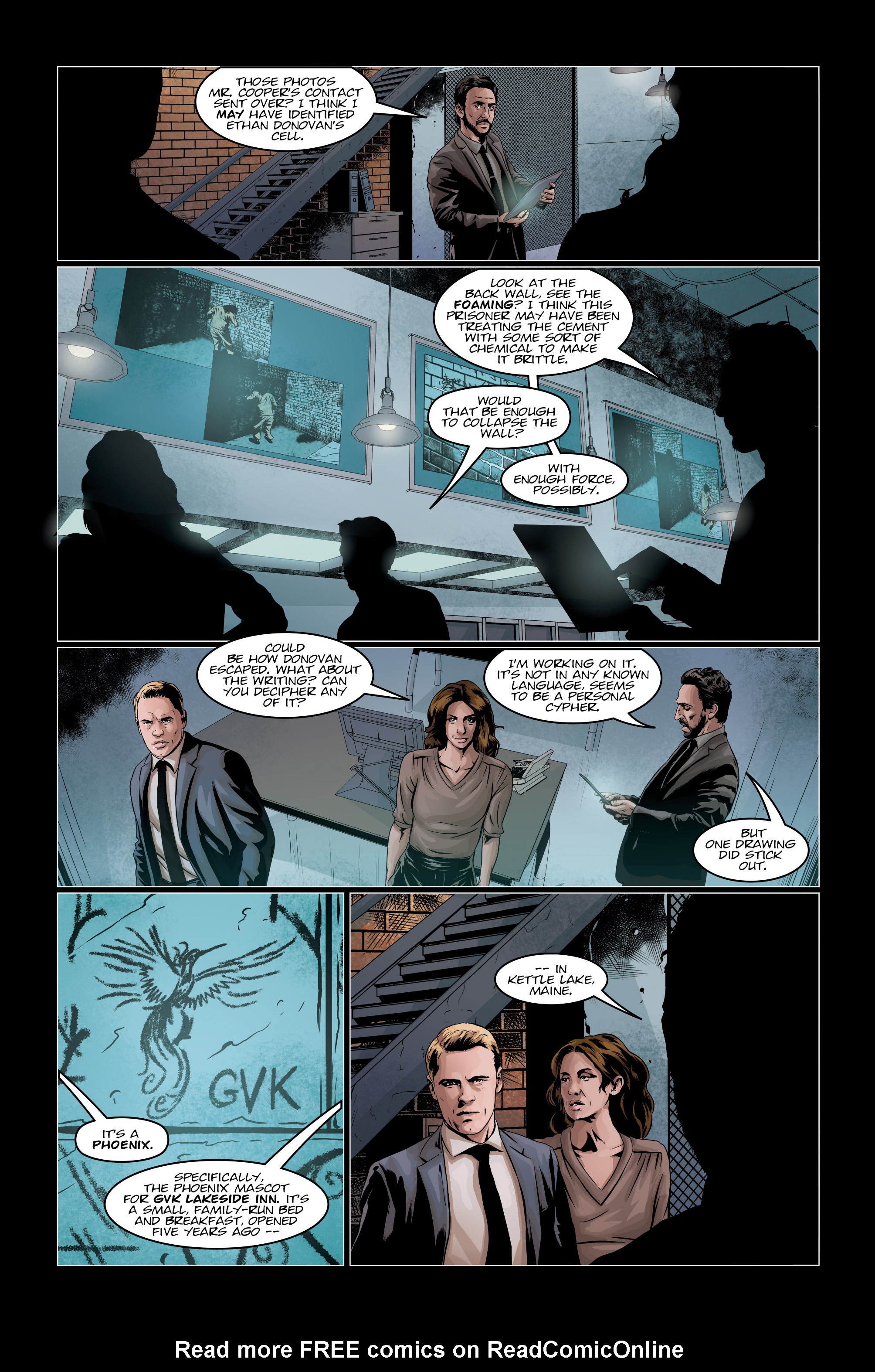 Read online The Blacklist comic -  Issue #6 - 19